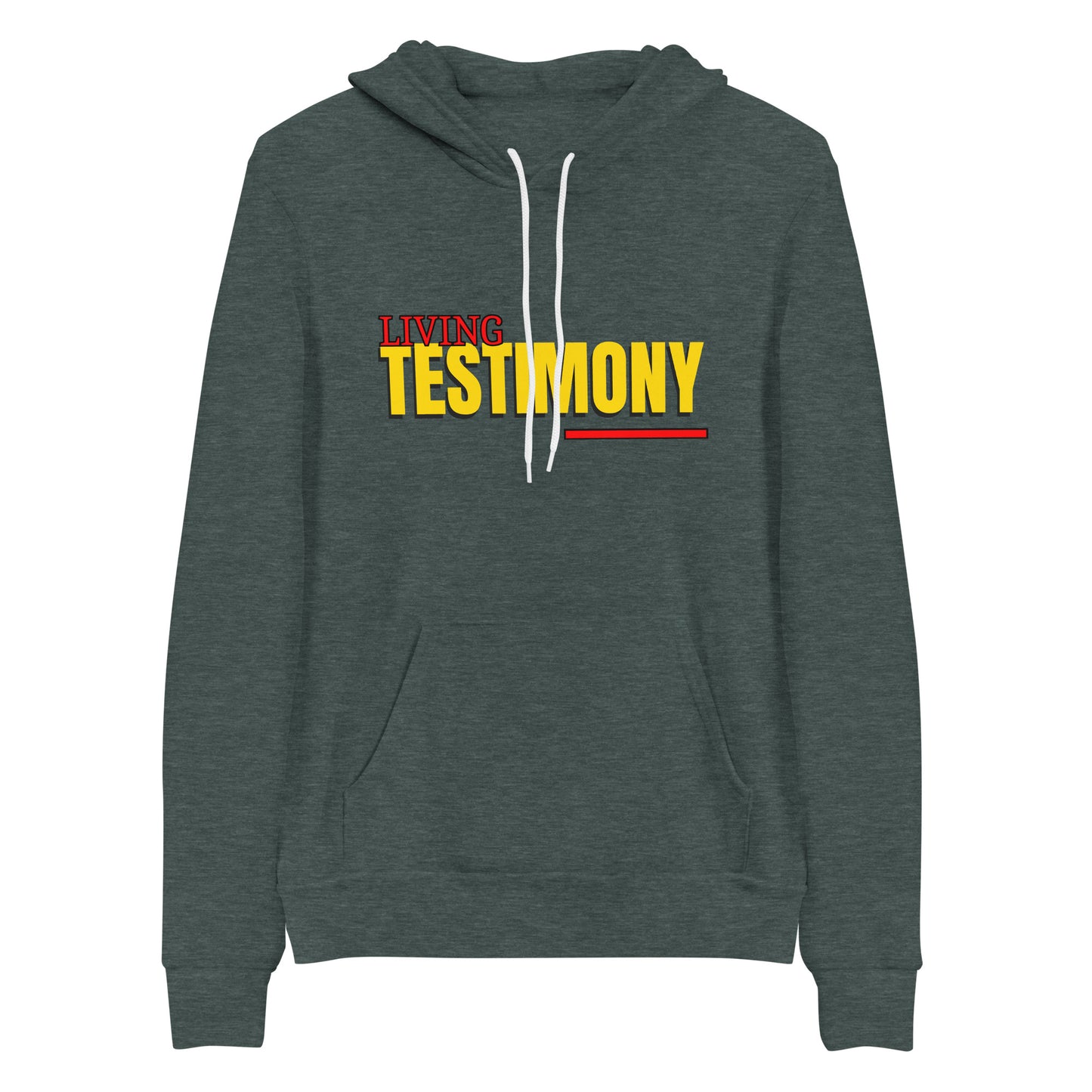 Living Testimony Christian Hoodie