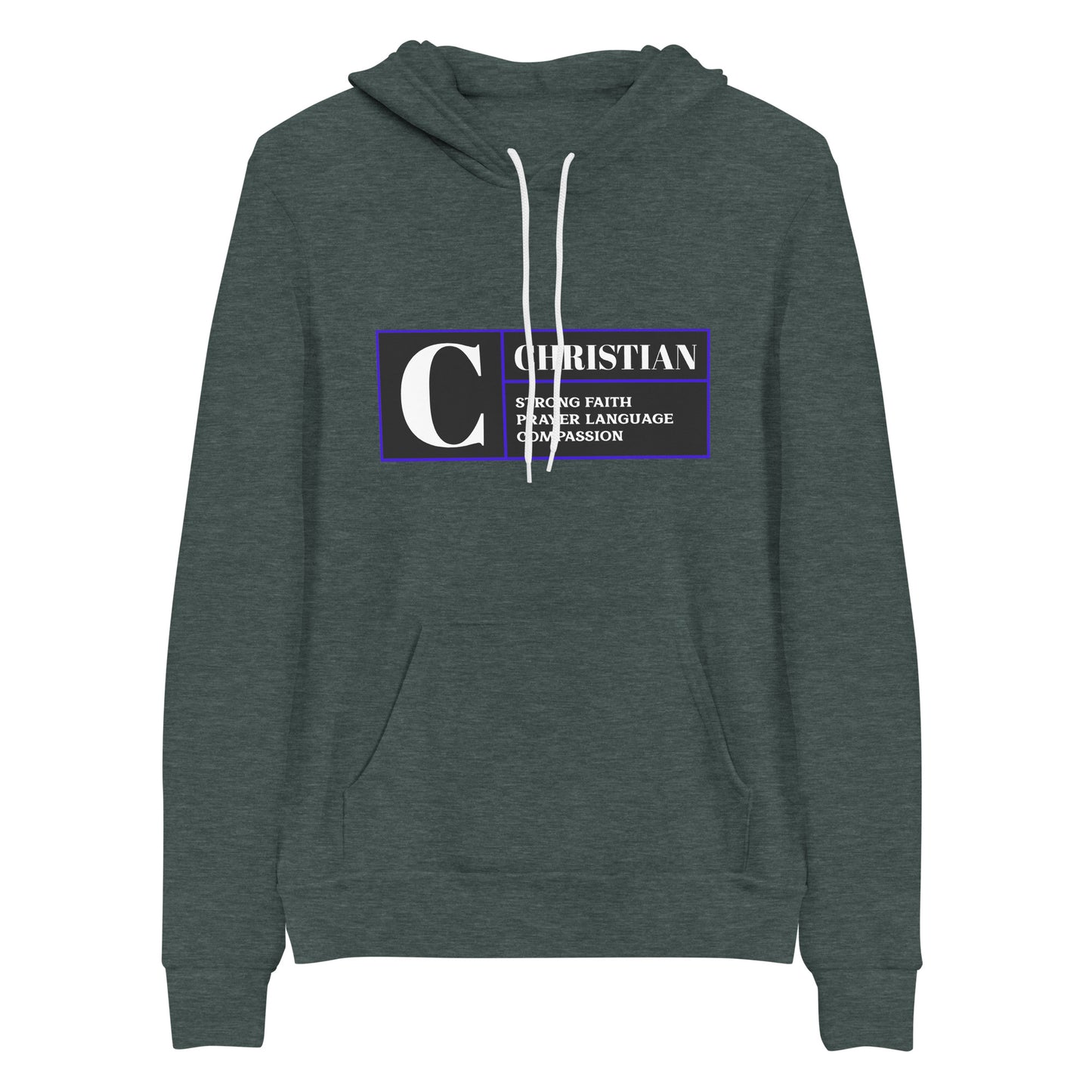 Rated C For Christian - Christian Hoodie
