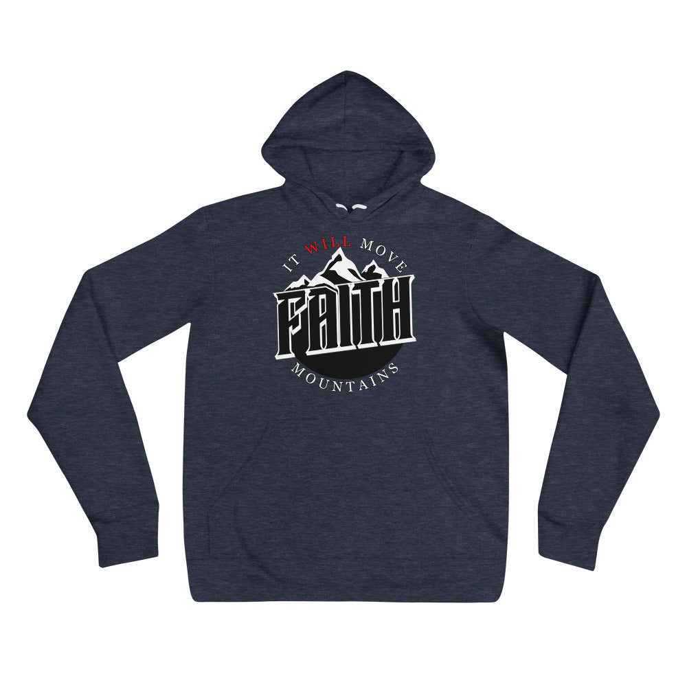 Faith Will Move Mountains Christian Hoodie