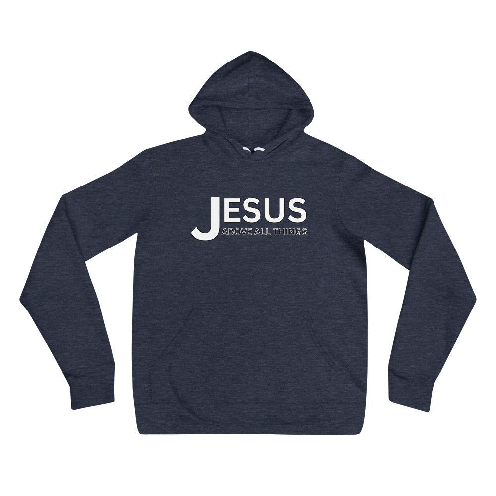 Jesus Above All Things Christian Hoodie
