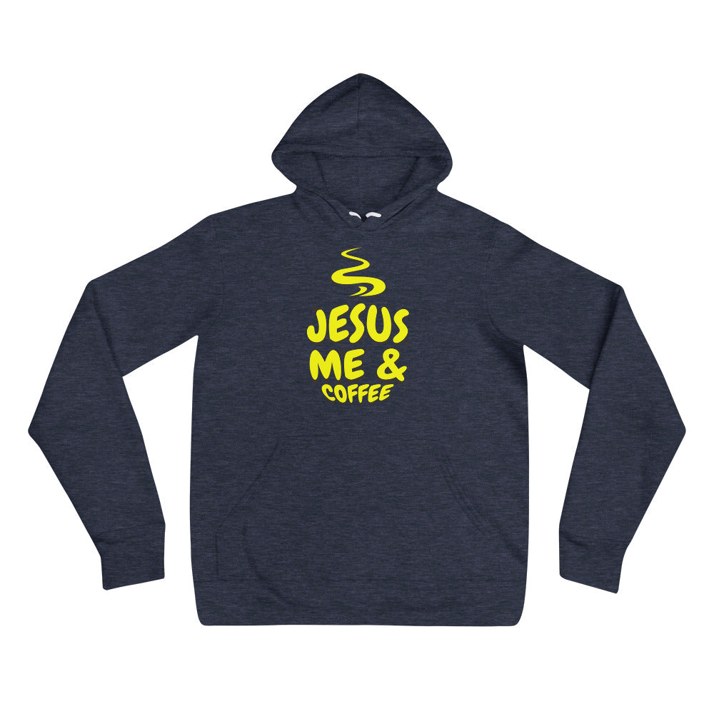 Jesus Me And Coffee Christian Hoodie
