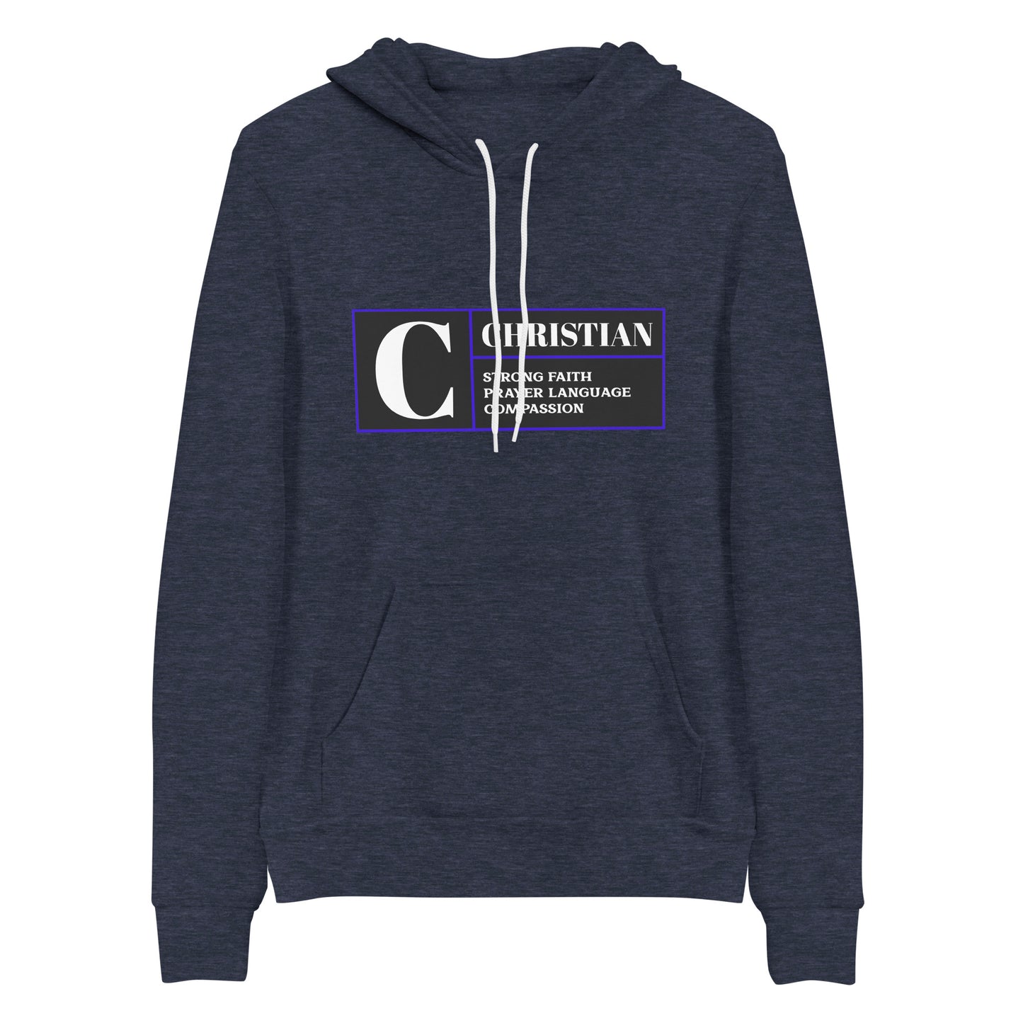 Rated C For Christian - Christian Hoodie