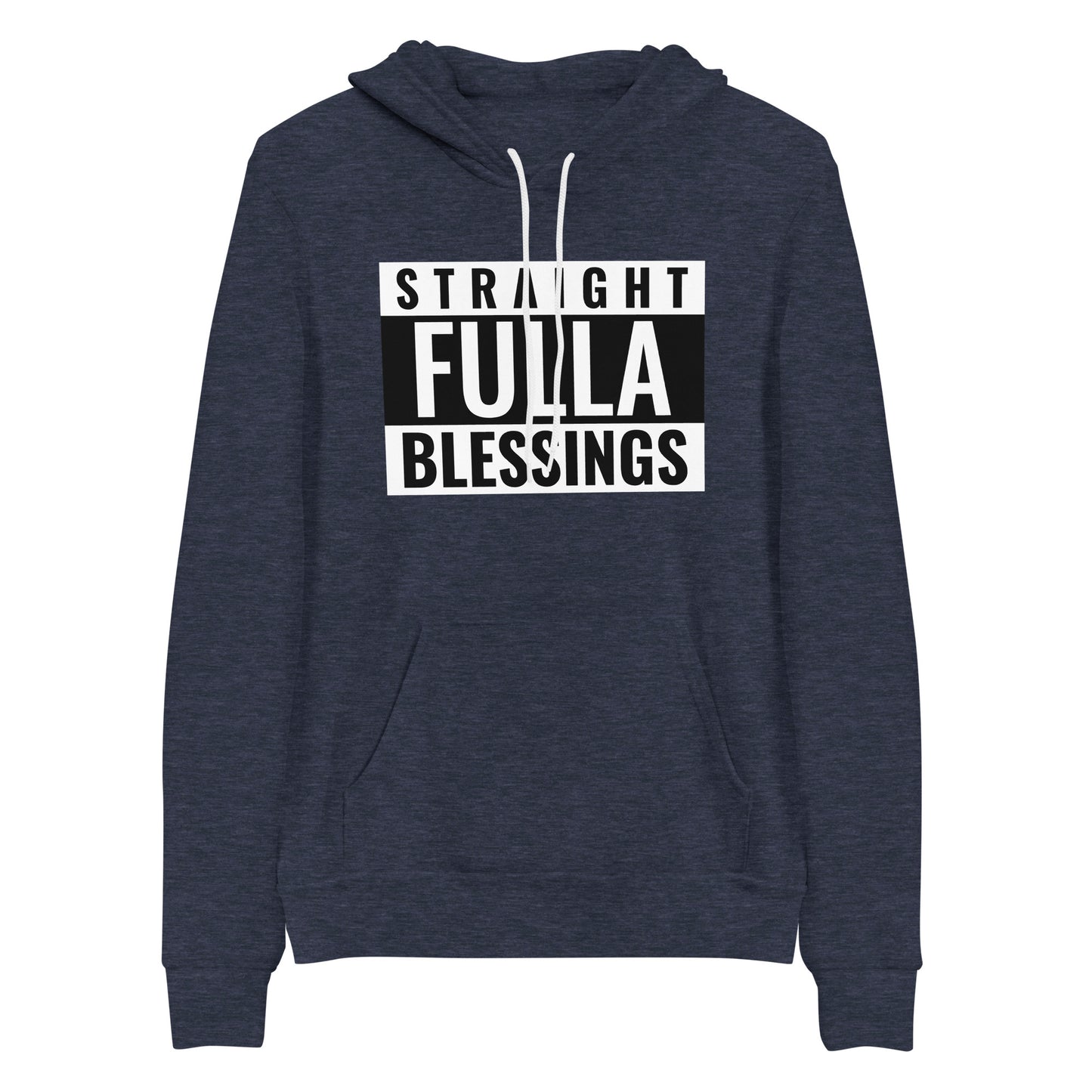 Straight Full of Blessings Christian Hoodie