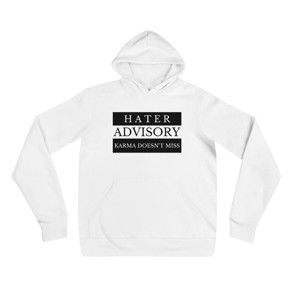 Hater Advisory Christian Hoodie