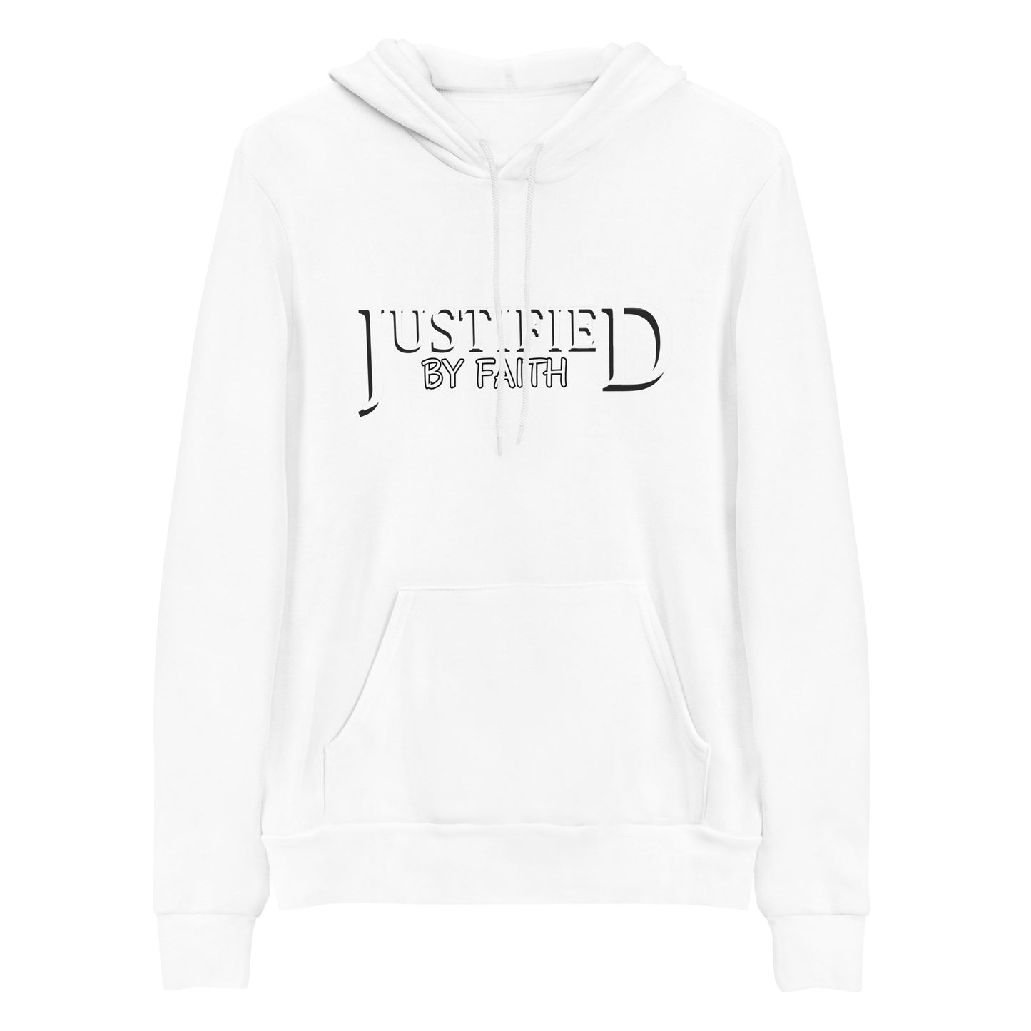 Justified By Faith Christian Hoodie