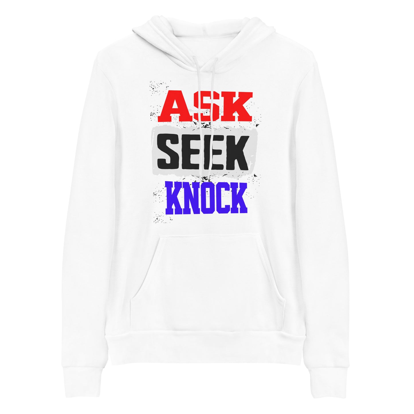 Ask, Seek, Knock Christian Hoodie