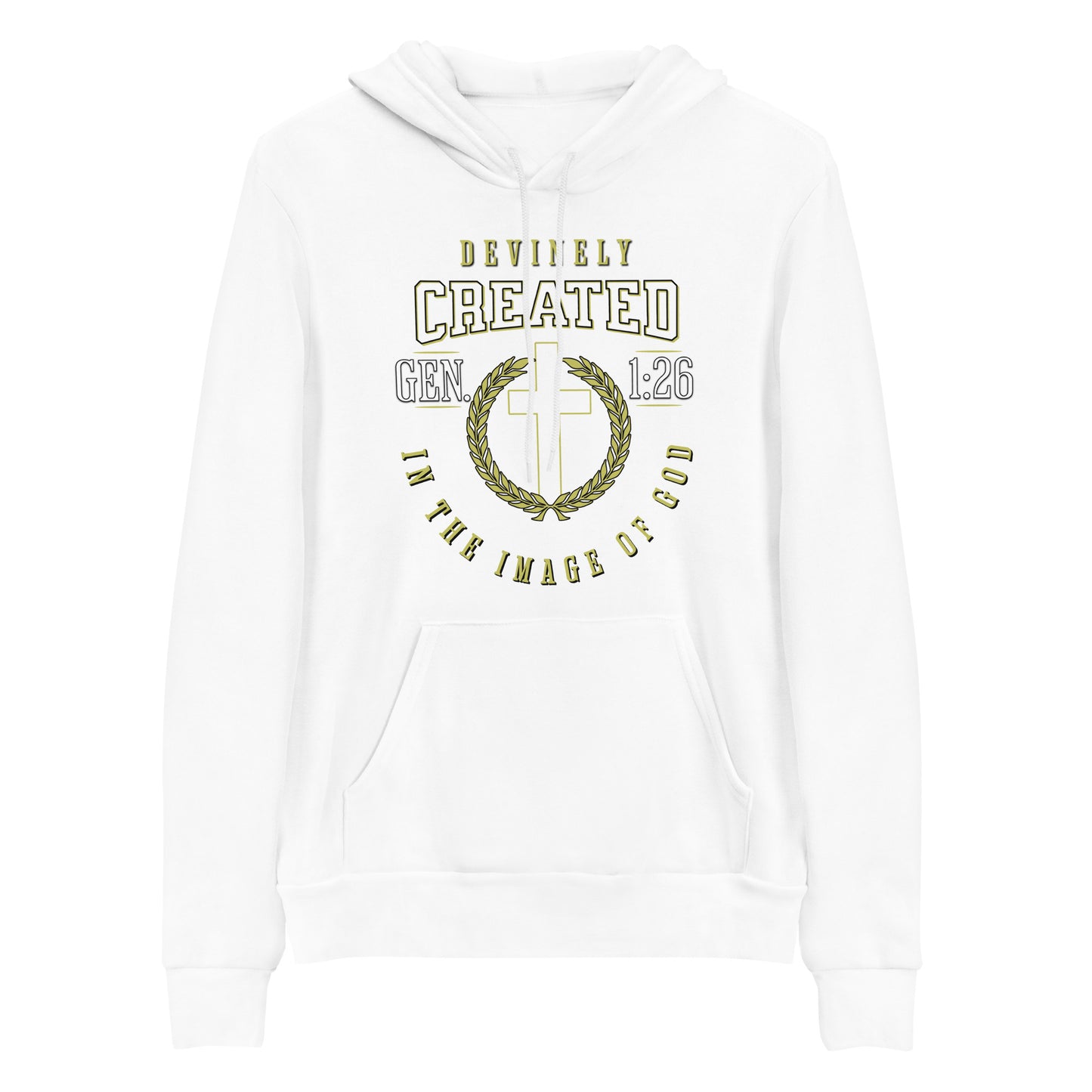 Created in God's Image Christian Hoodie