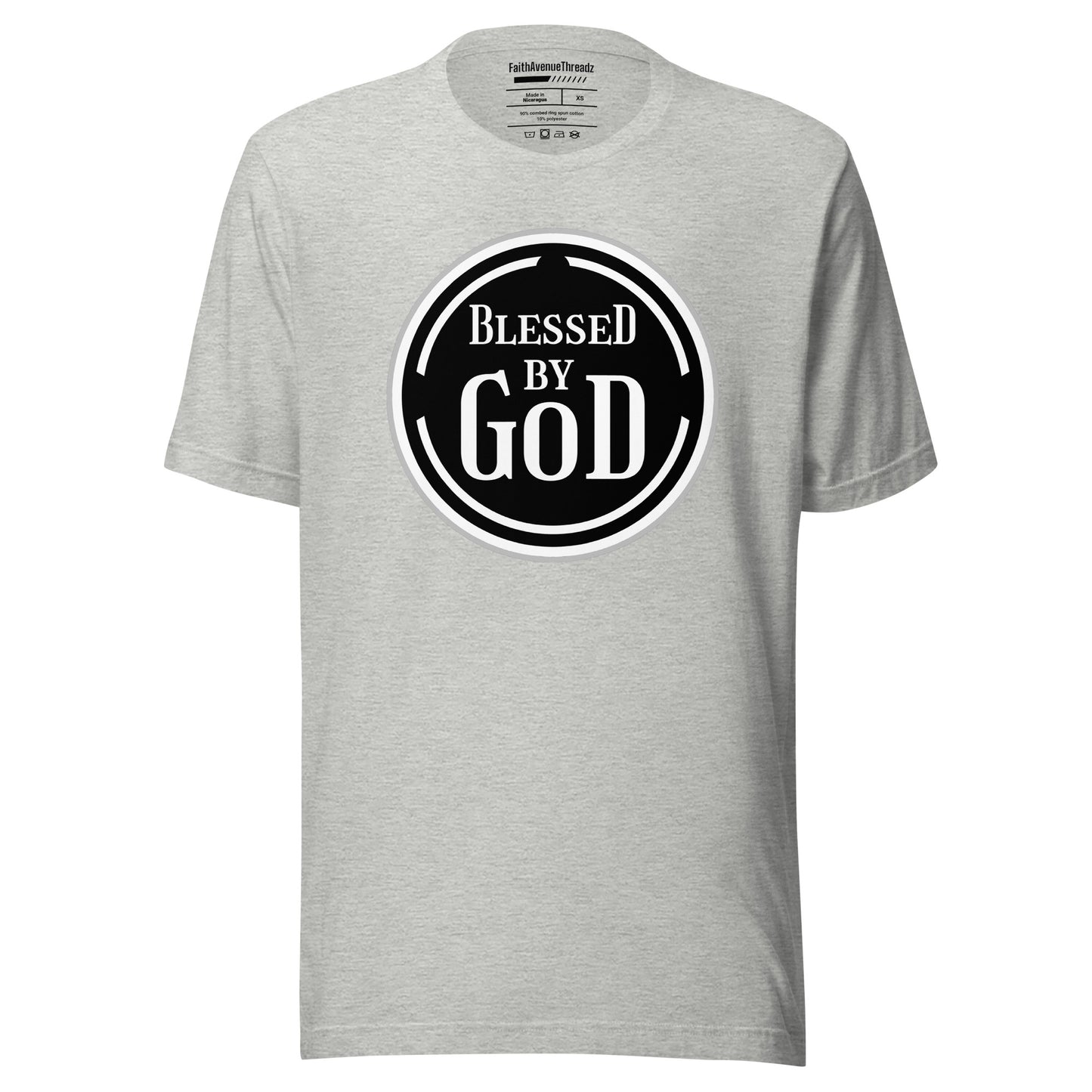 Blessed By God Christian T-shirt