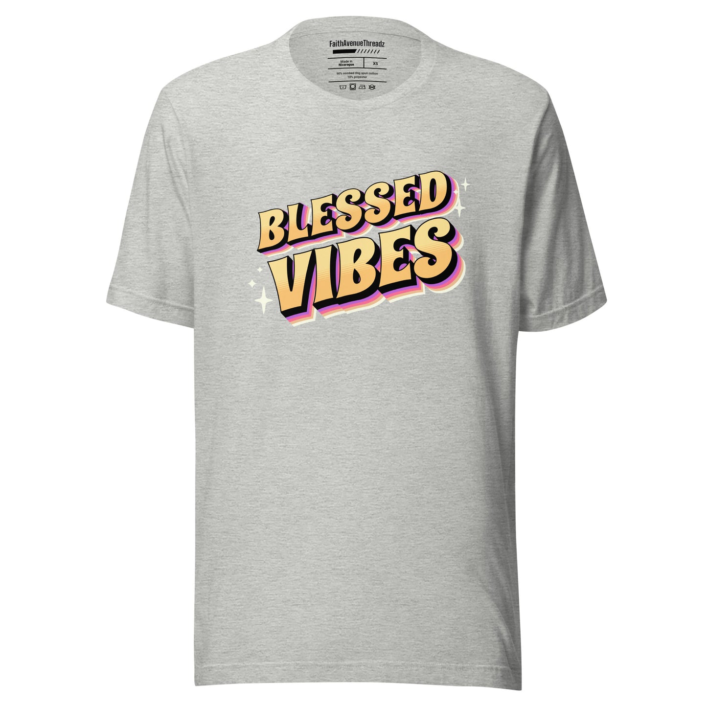 Blessed Vibes Christian T-shirt