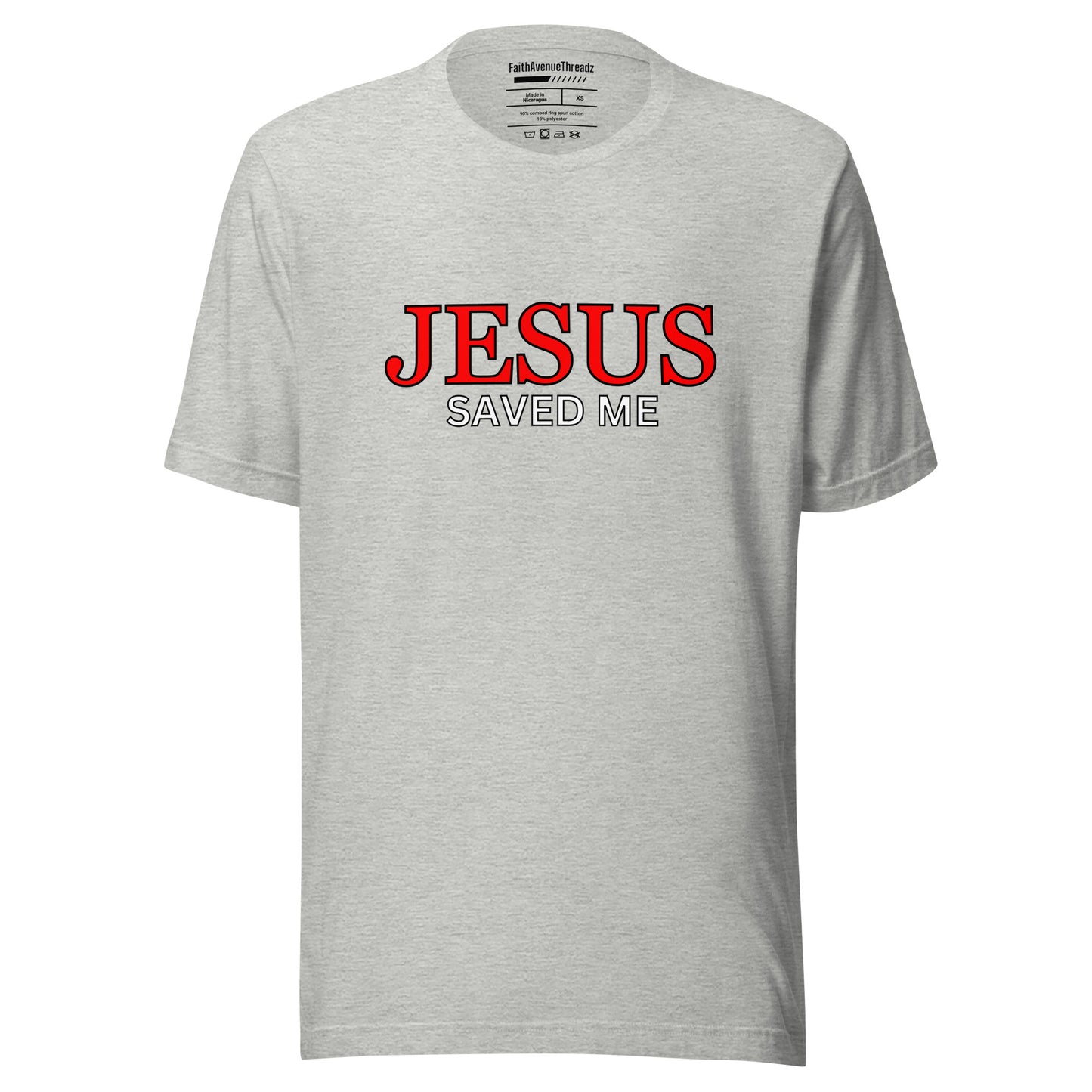 Jesus Saved Me Christian T-shirt