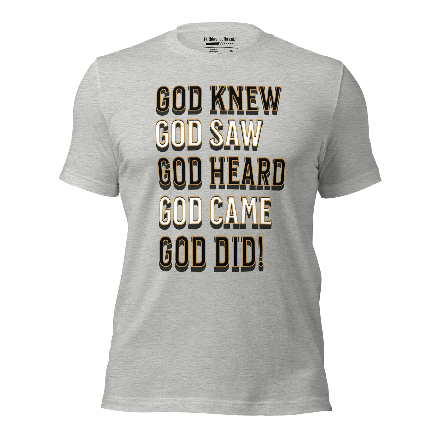 God Did Christian T-shirt