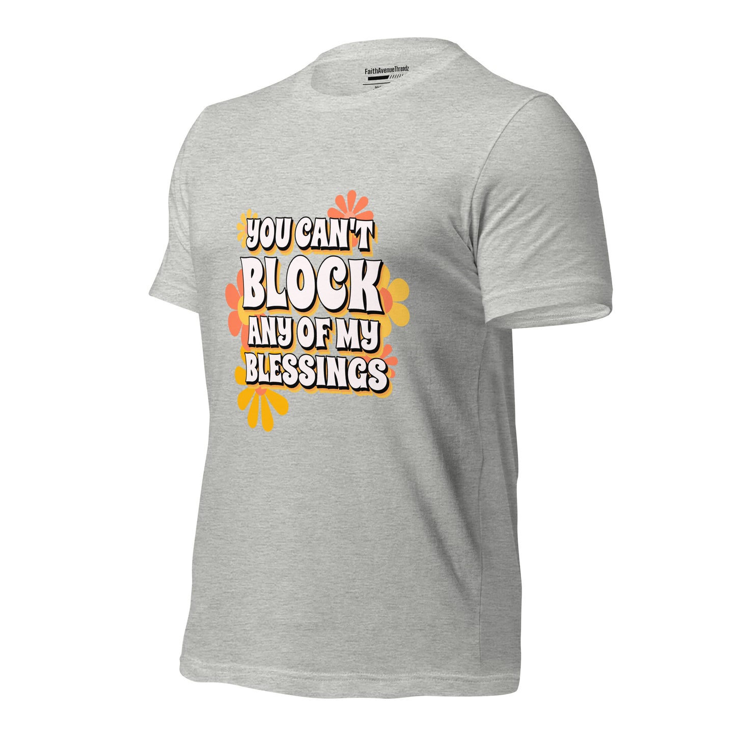 Can't Block My Blessing Christian T-shirt