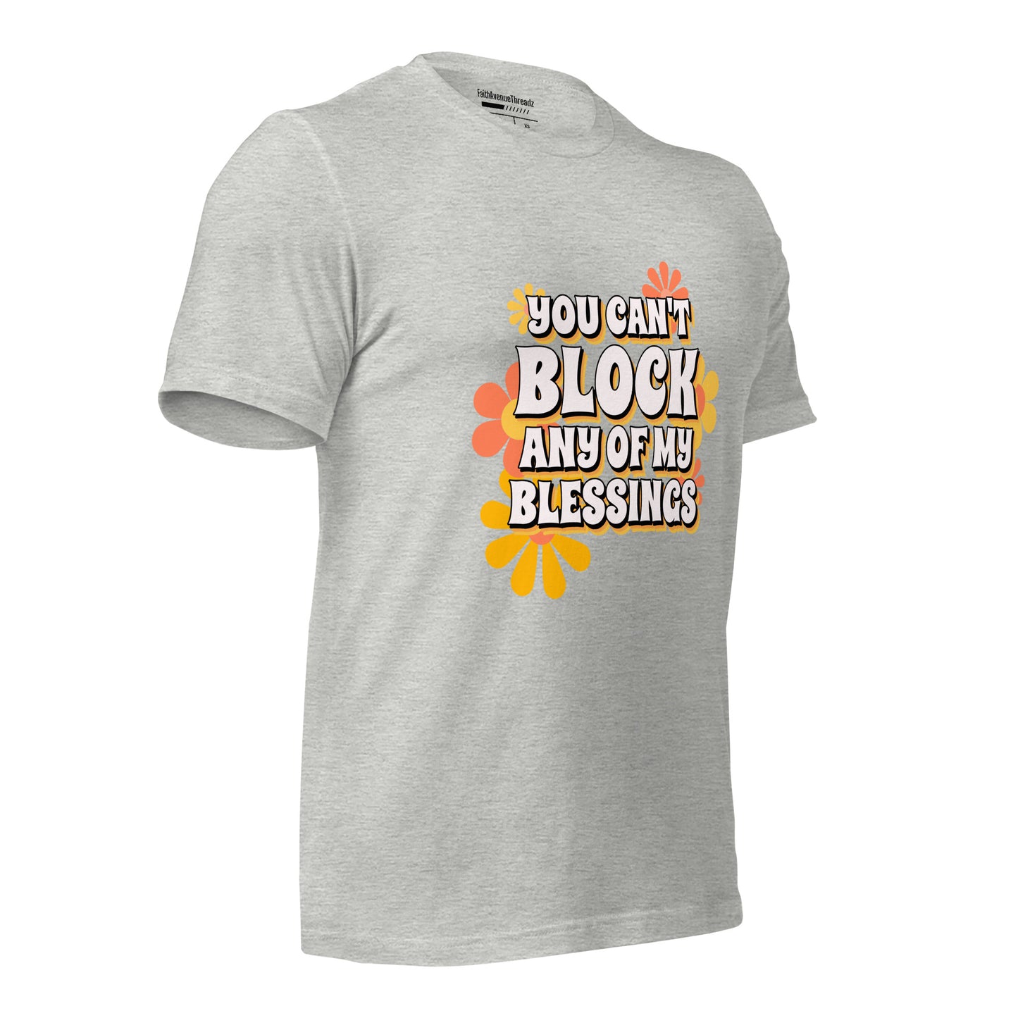 Can't Block My Blessing Christian T-shirt