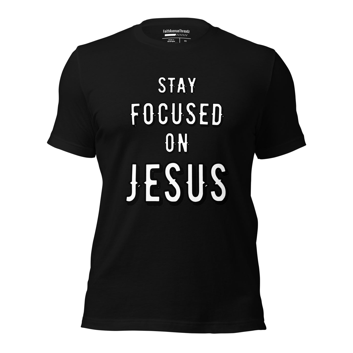 Stay Focus On Jesus Christian T-shirt