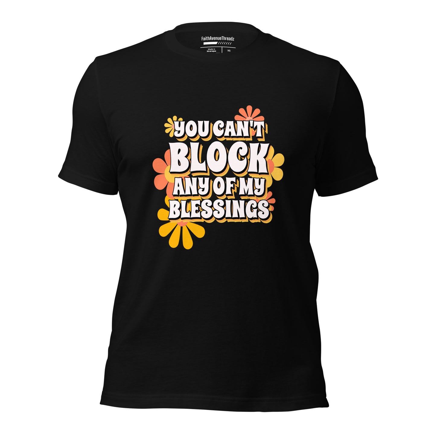 Can't Block My Blessing Christian T-shirt