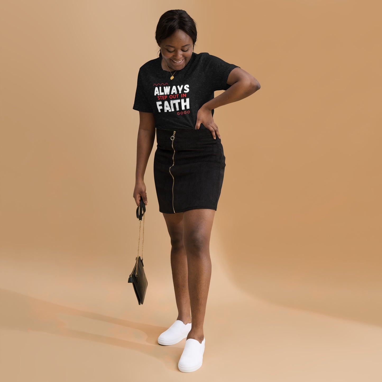 Always Step Out In Faith Christian T-Shirt