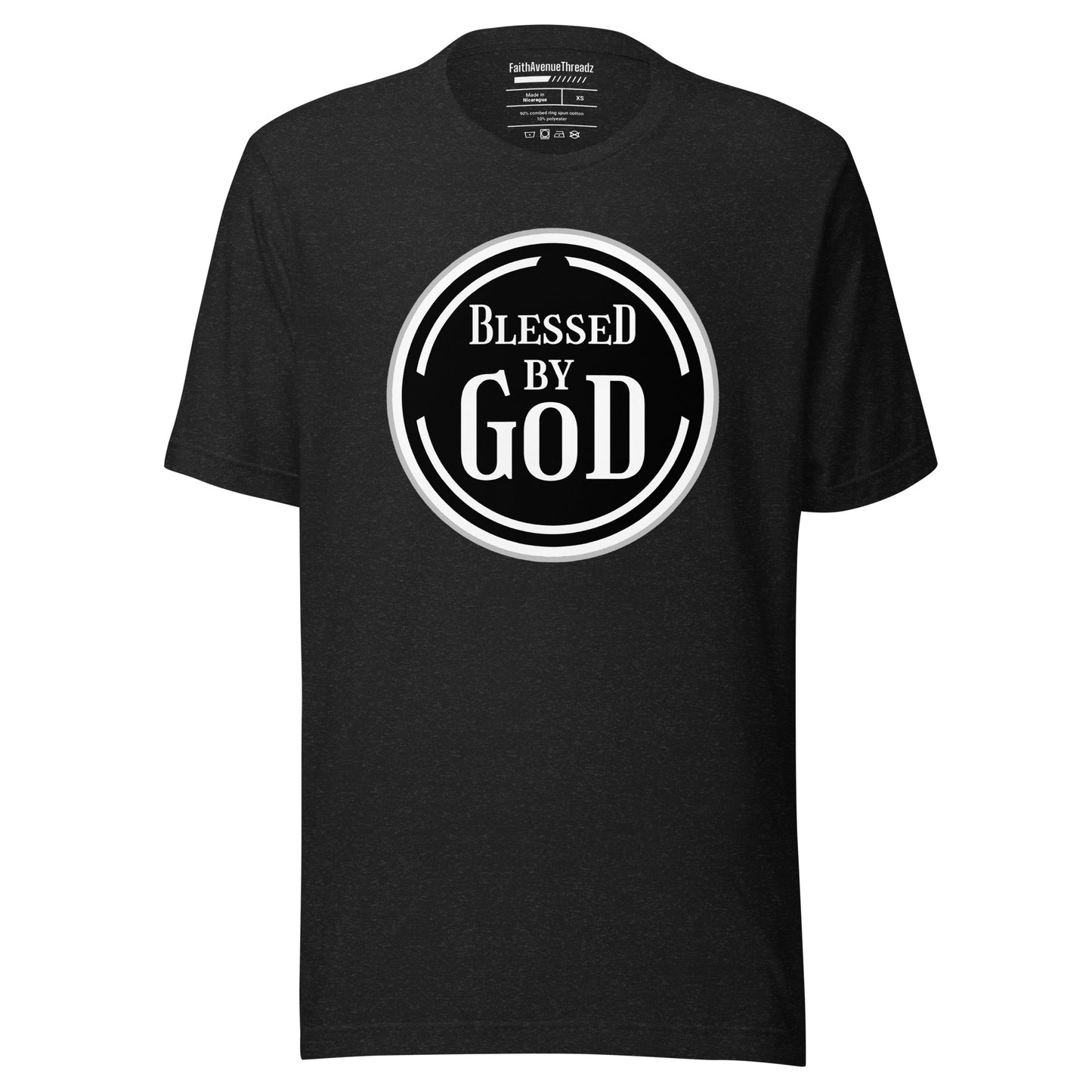 Blessed By God Christian T-shirt