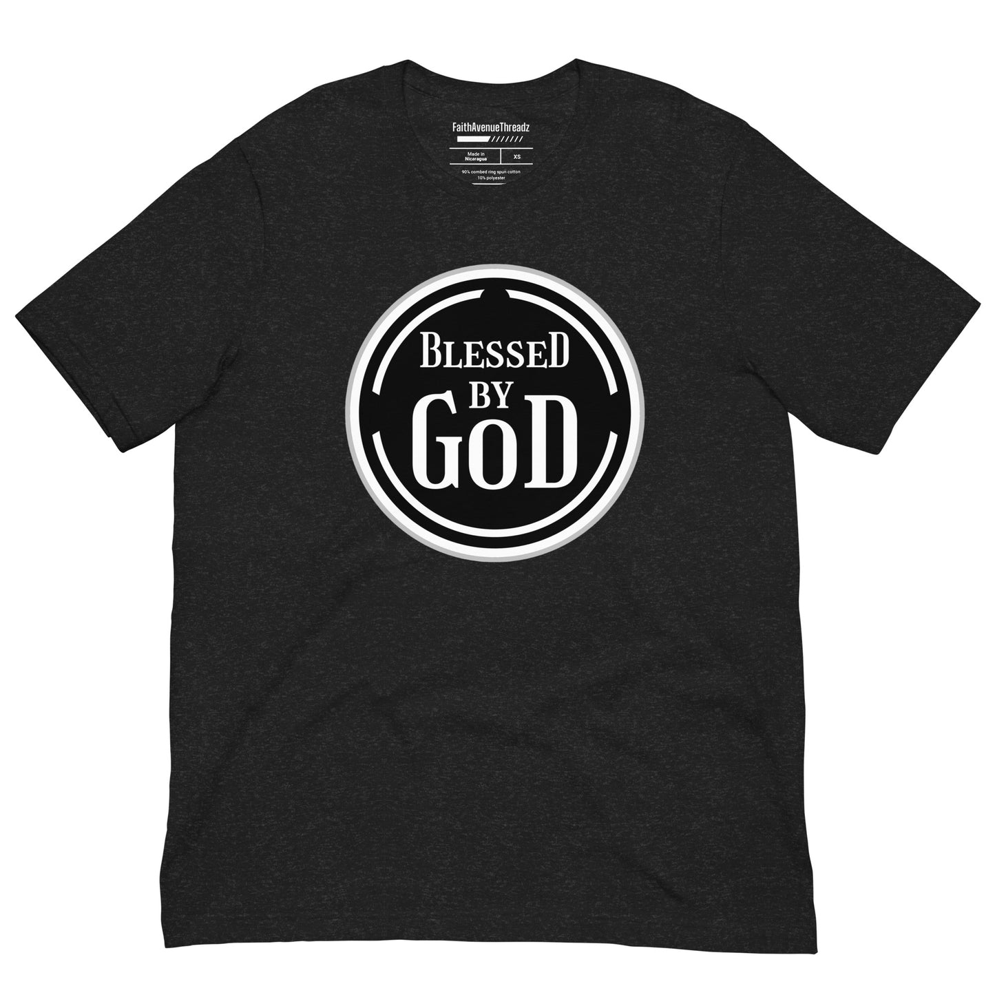 Blessed By God Christian T-shirt