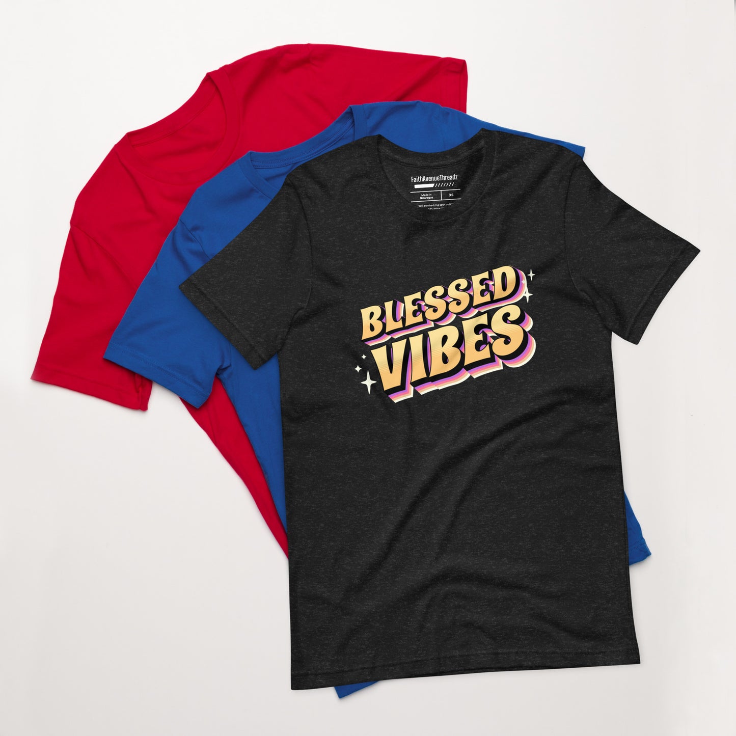 Blessed Vibes Christian T-shirt