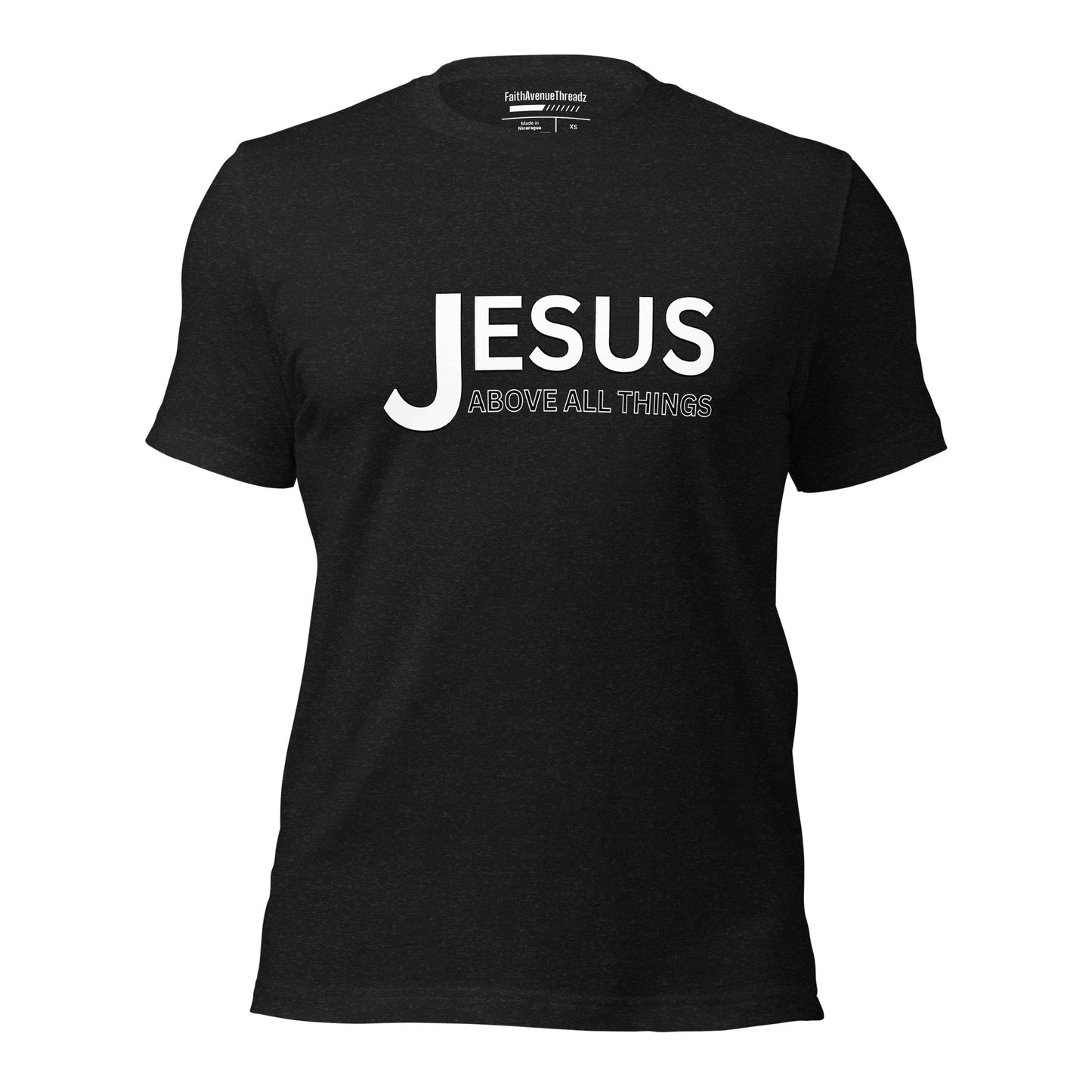 Jesus Above All Things Christian T-shirt
