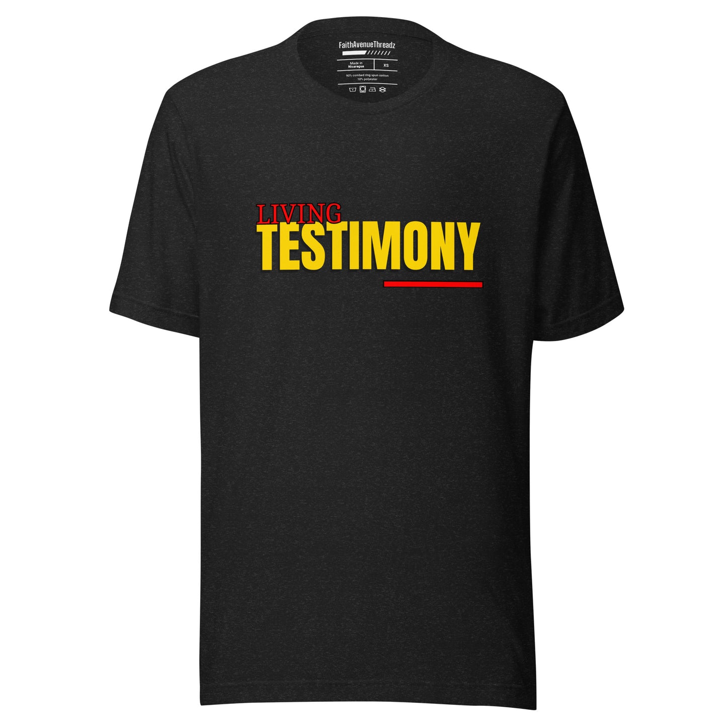 Living Testimony Christian T-shirt