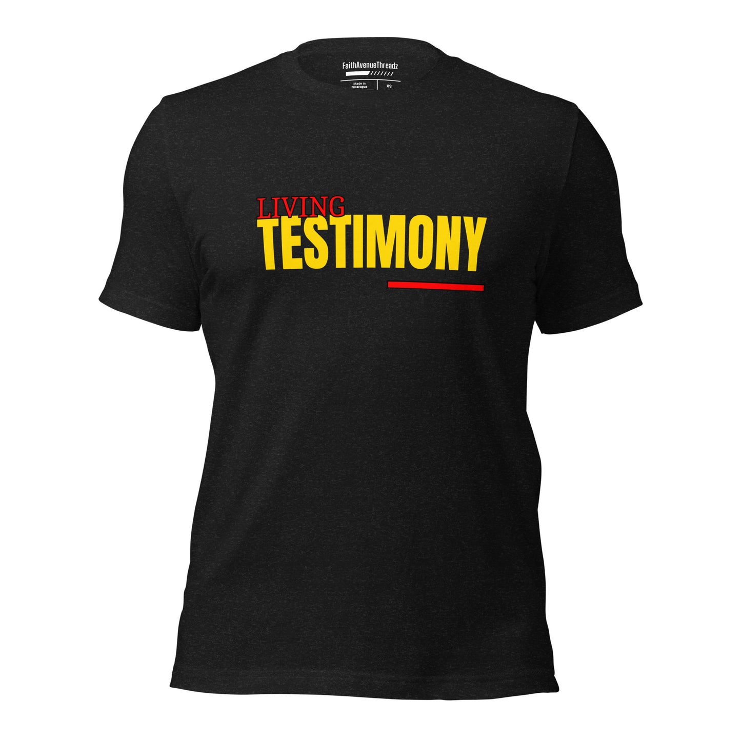 Living Testimony Christian T-shirt