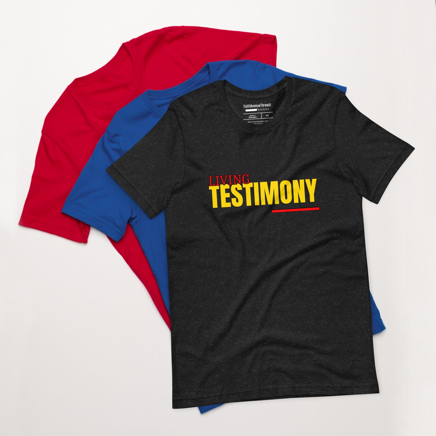 Living Testimony Christian T-shirt
