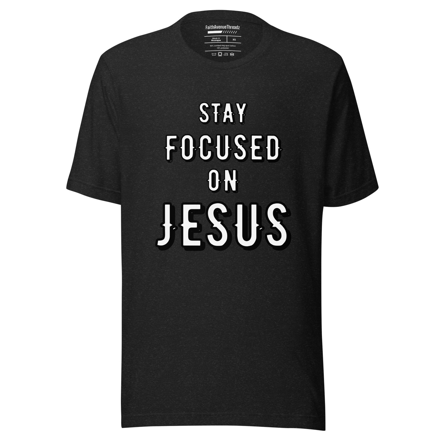 Stay Focus On Jesus Christian T-shirt