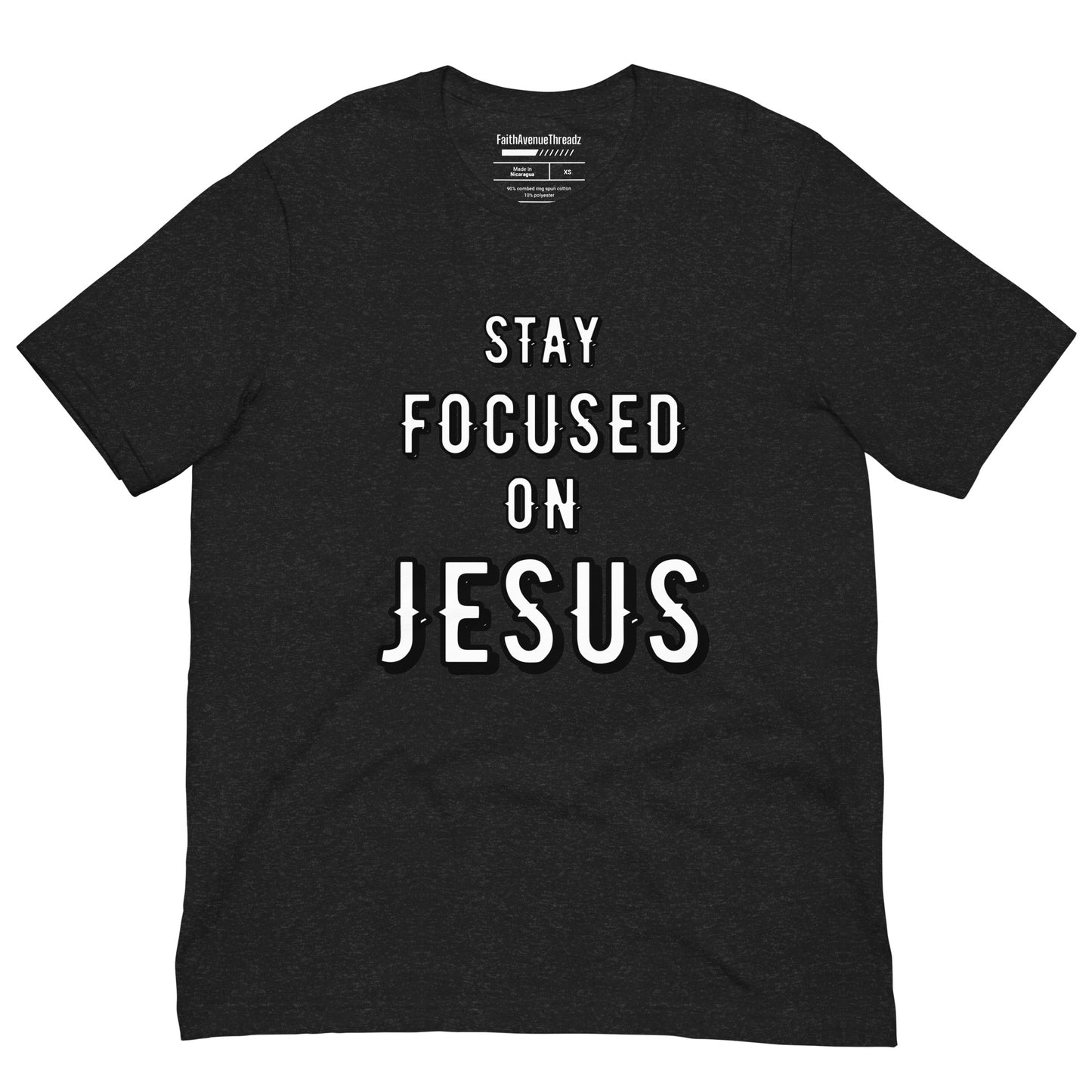 Stay Focus On Jesus Christian T-shirt