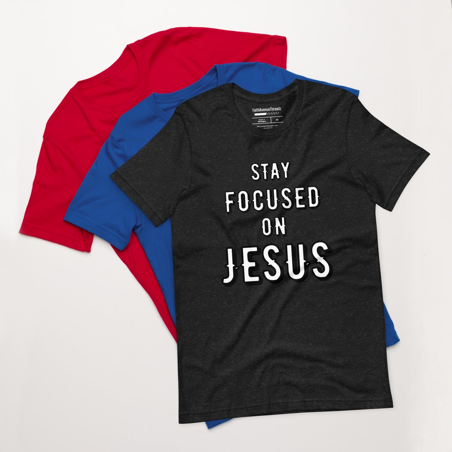 Stay Focus On Jesus Christian T-shirt