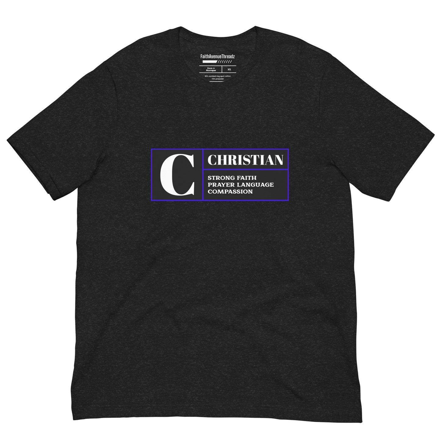Rated C For Christian - Christian T-shirt