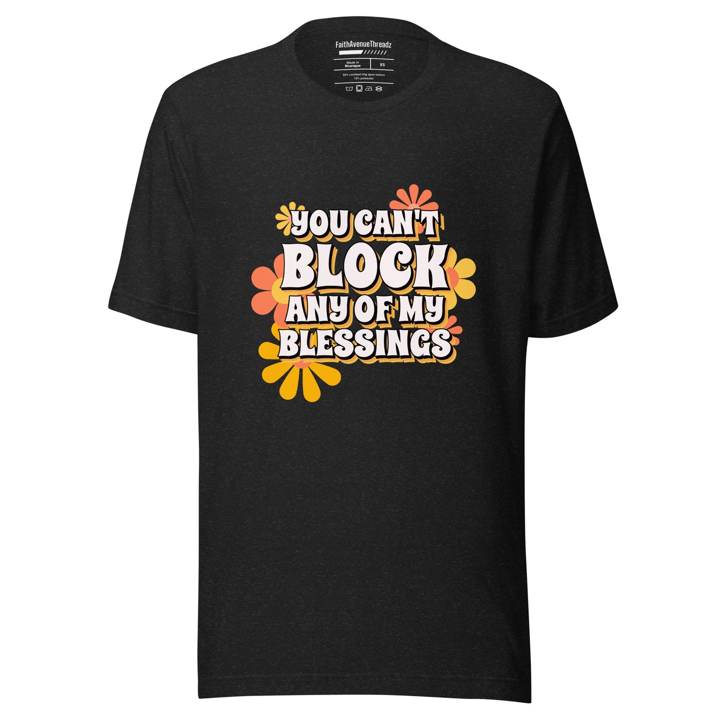 Can't Block My Blessing Christian T-shirt