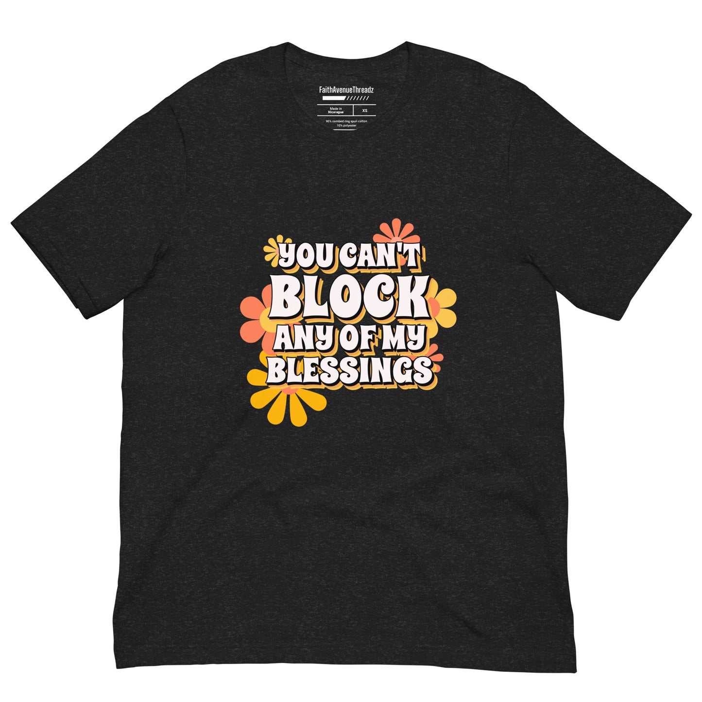 Can't Block My Blessing Christian T-shirt