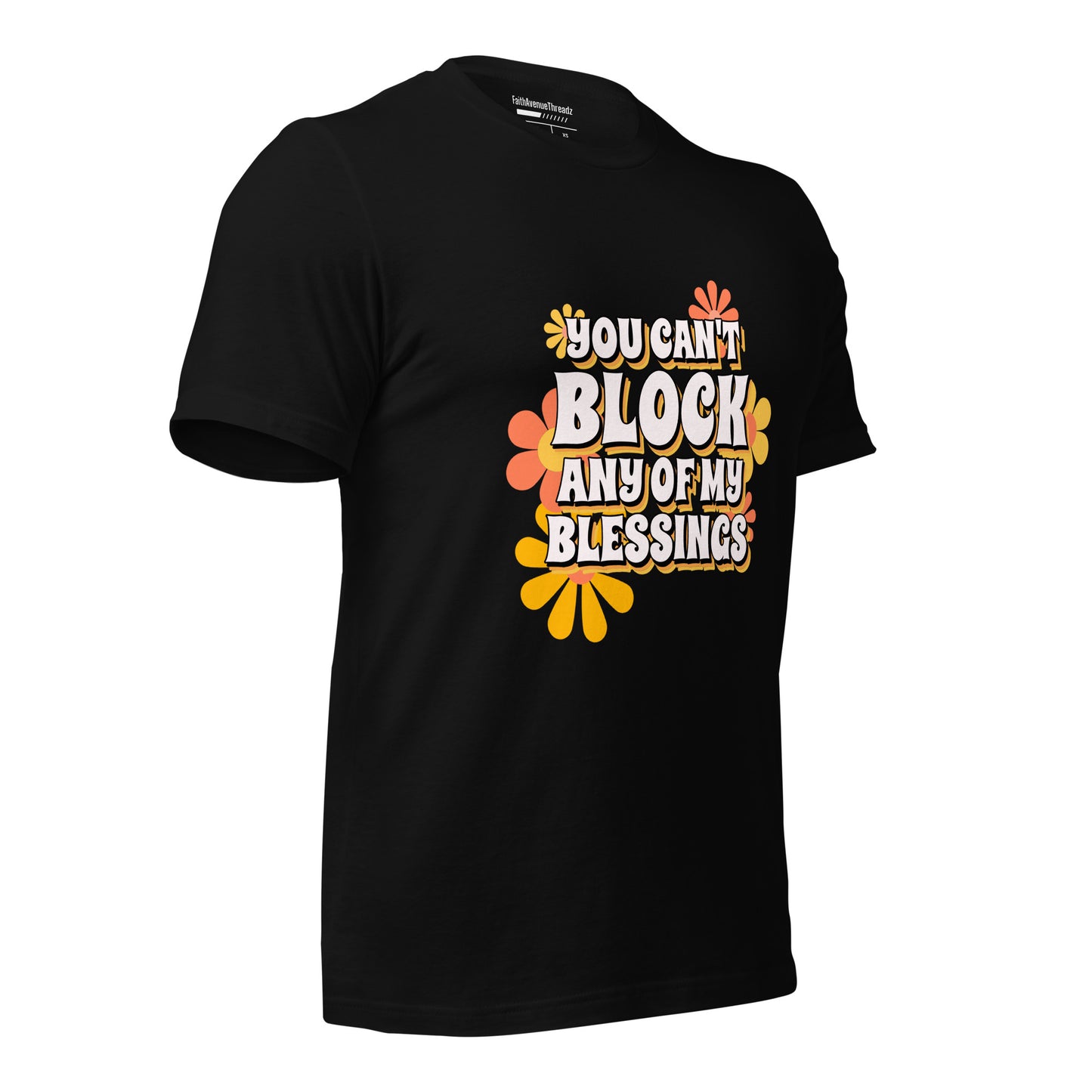 Can't Block My Blessing Christian T-shirt