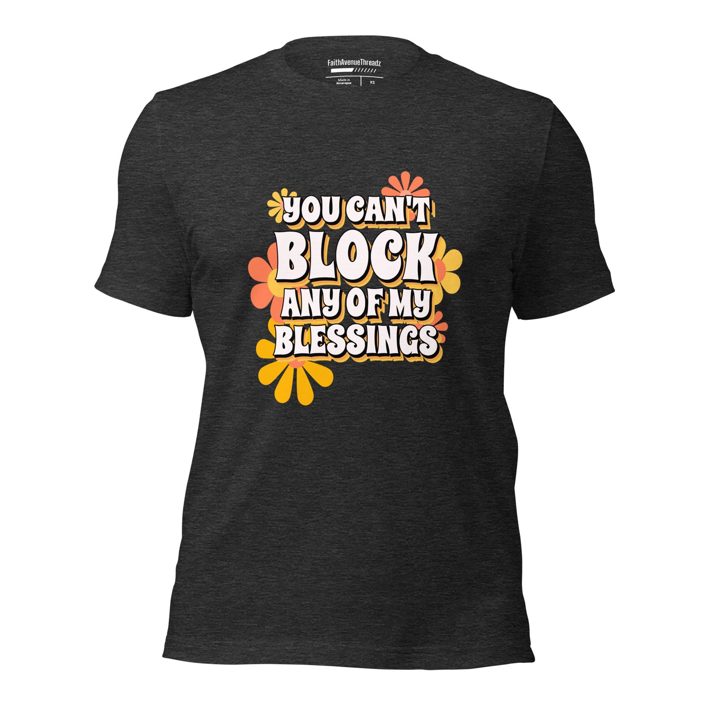 Can't Block My Blessing Christian T-shirt