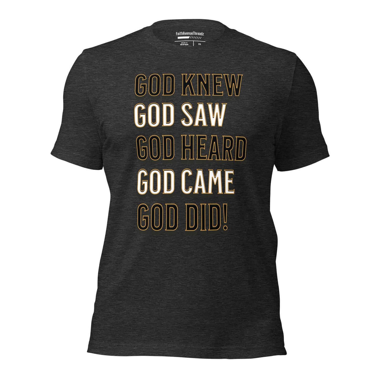 God Did Christian T-shirt