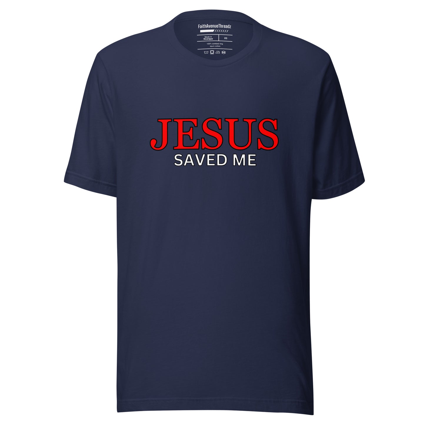 Jesus Saved Me Christian T-shirt