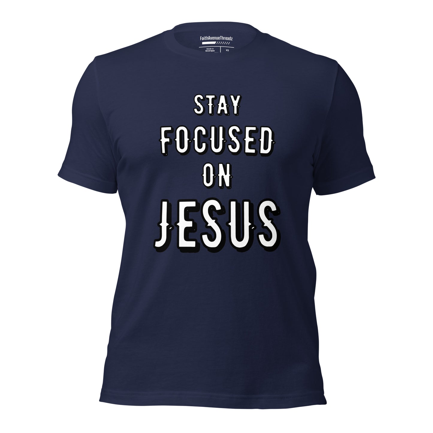 Stay Focus On Jesus Christian T-shirt
