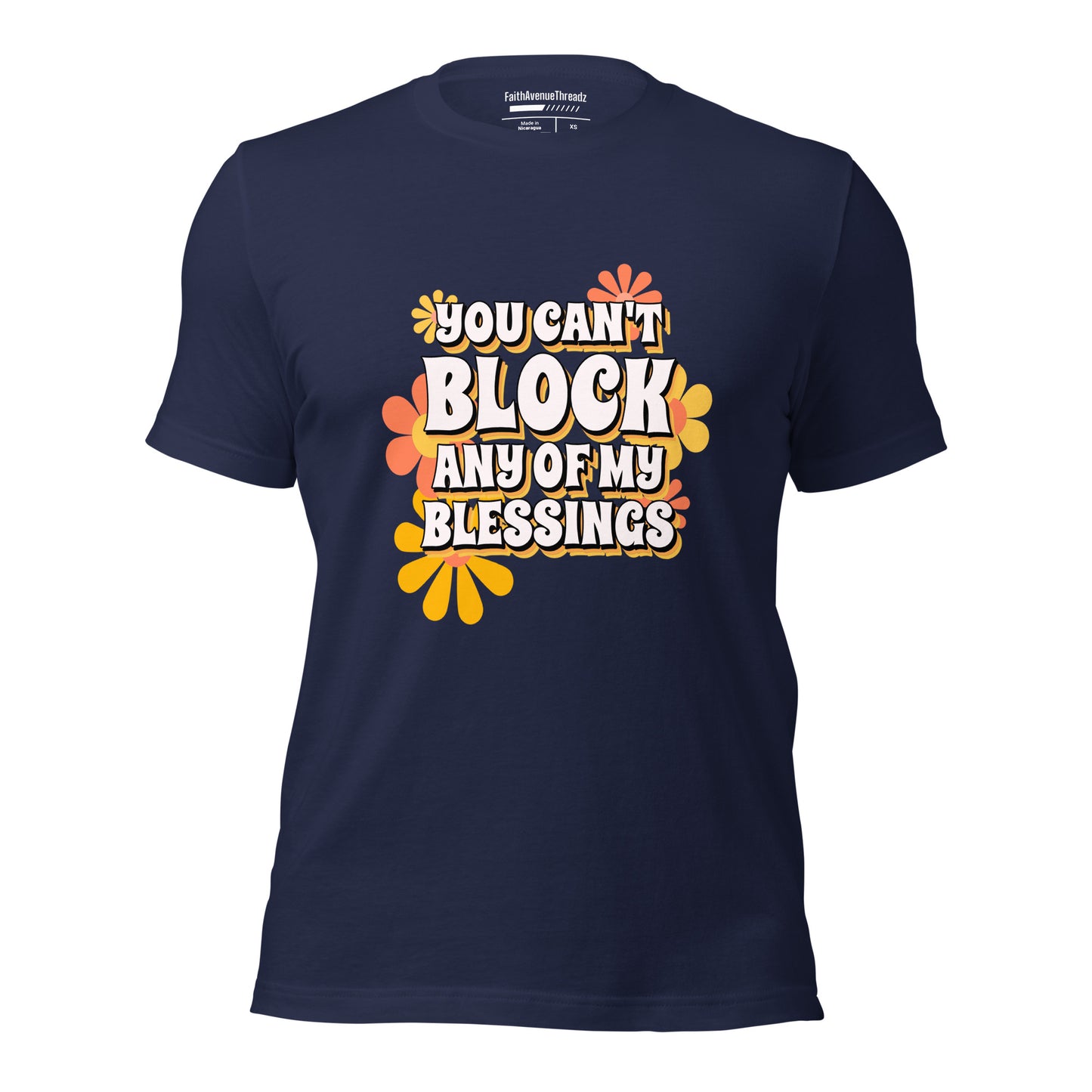 Can't Block My Blessing Christian T-shirt