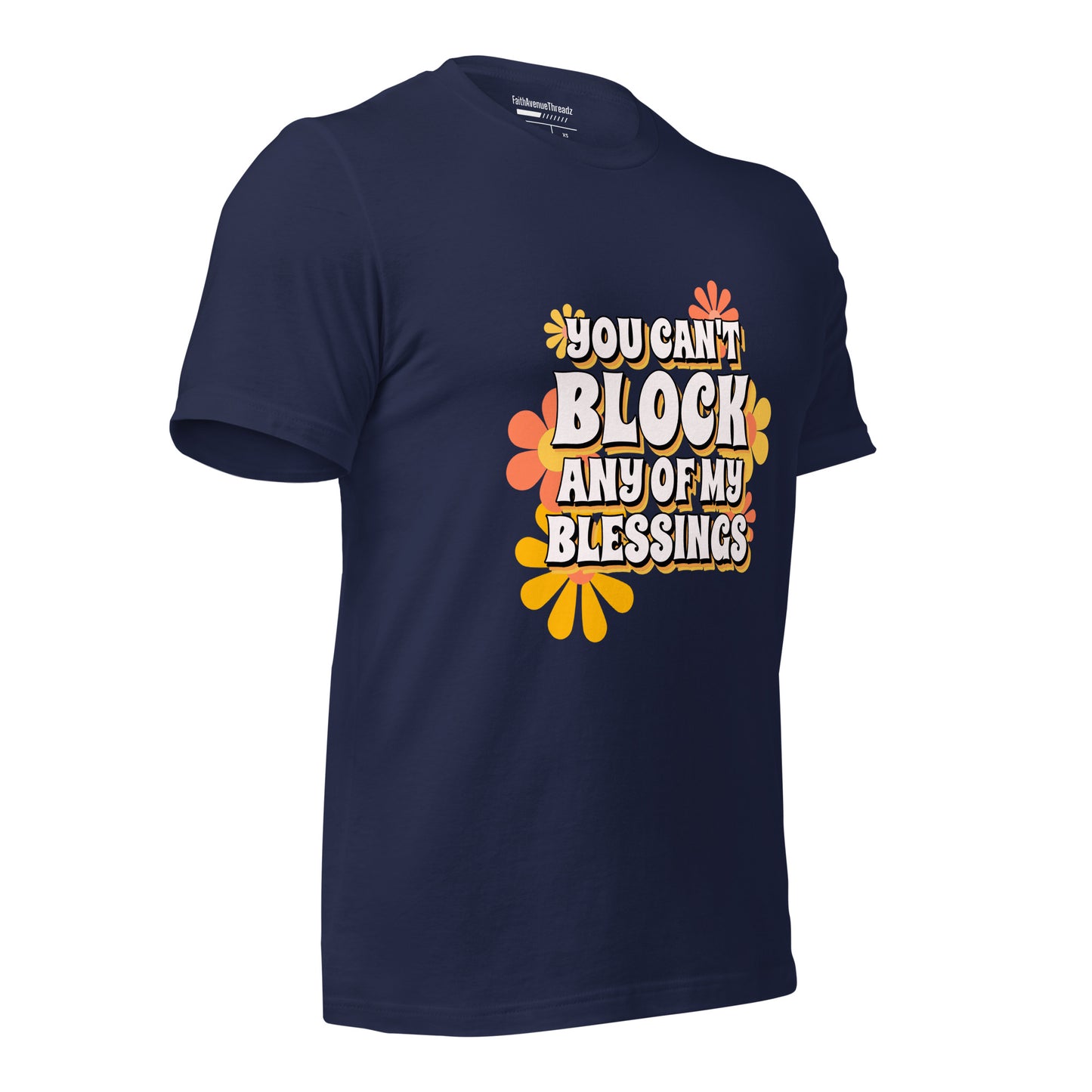 Can't Block My Blessing Christian T-shirt