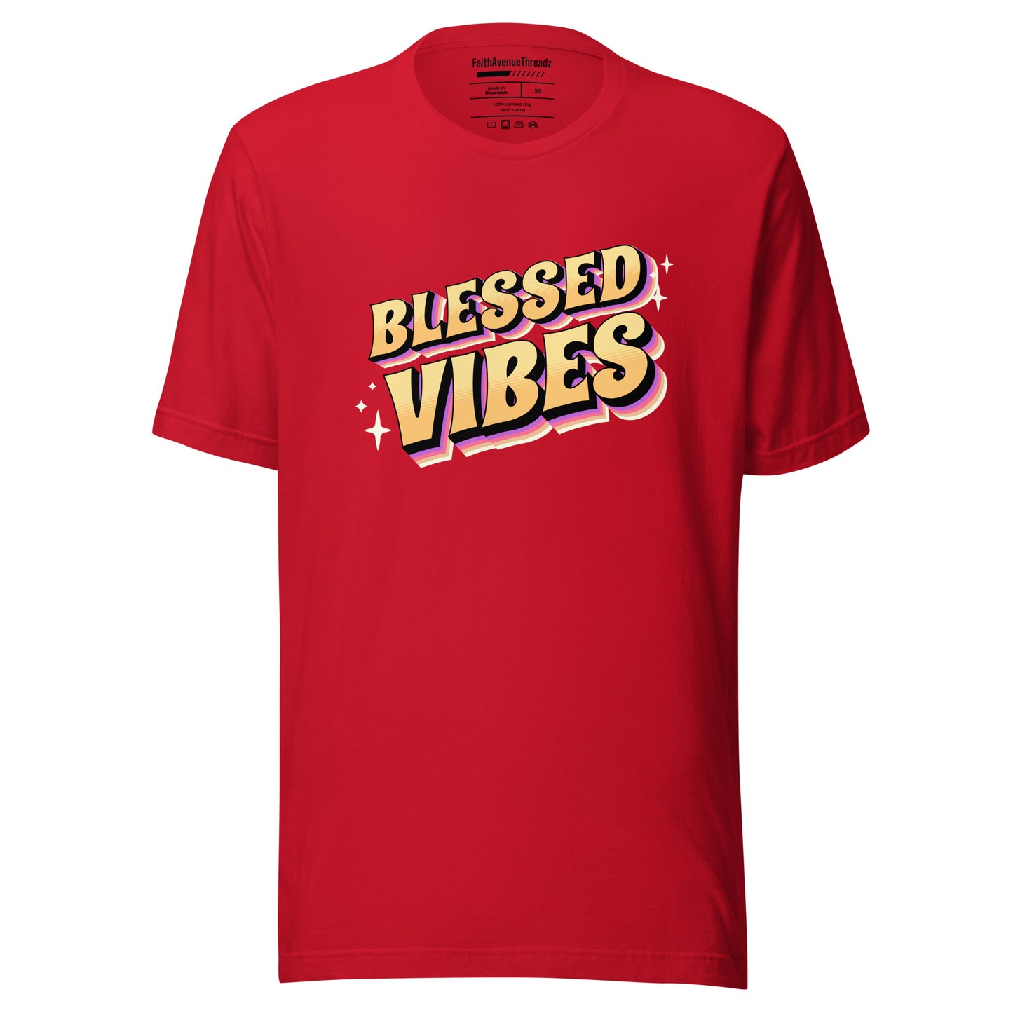 Blessed Vibes Christian T-shirt