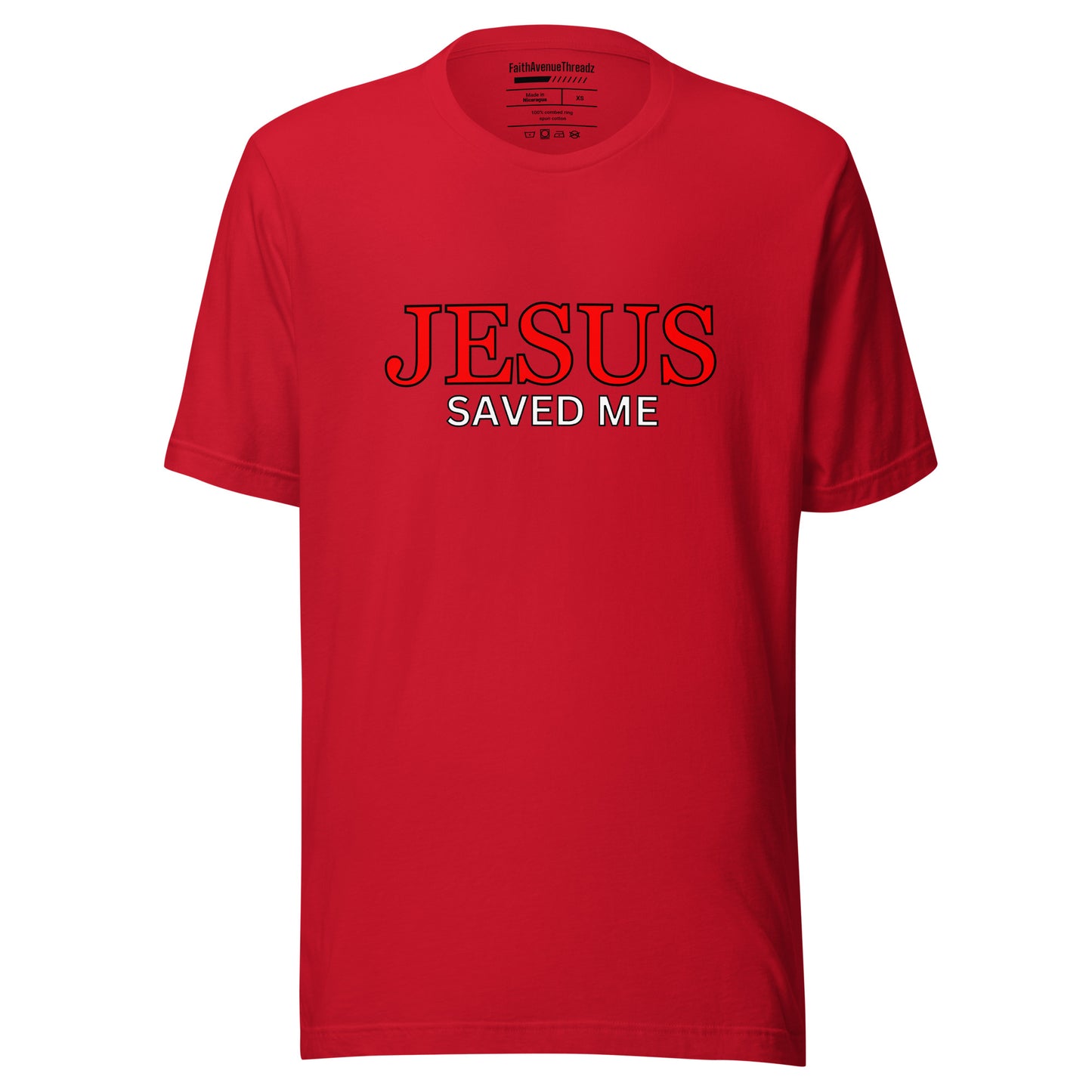 Jesus Saved Me Christian T-shirt