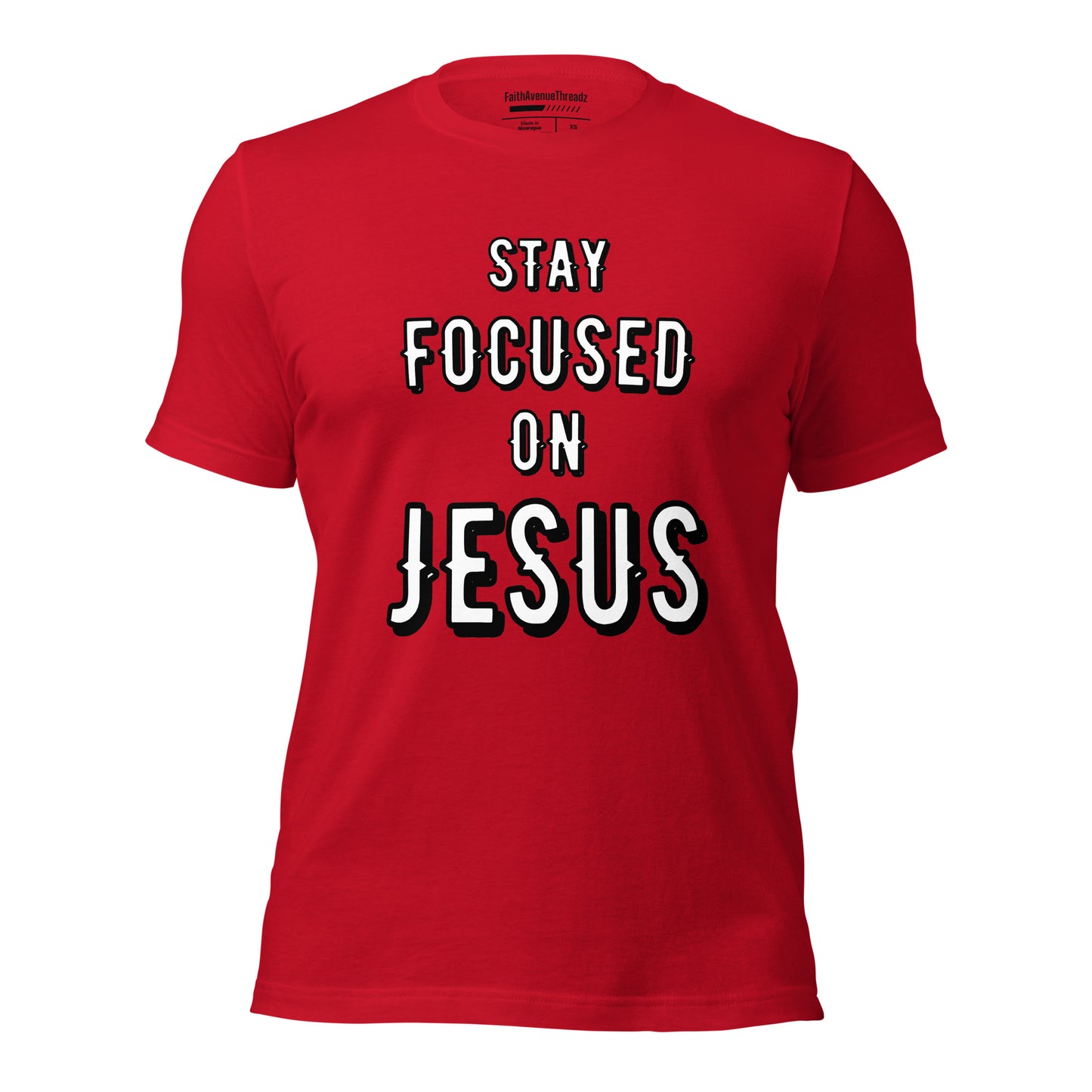 Stay Focus On Jesus Christian T-shirt