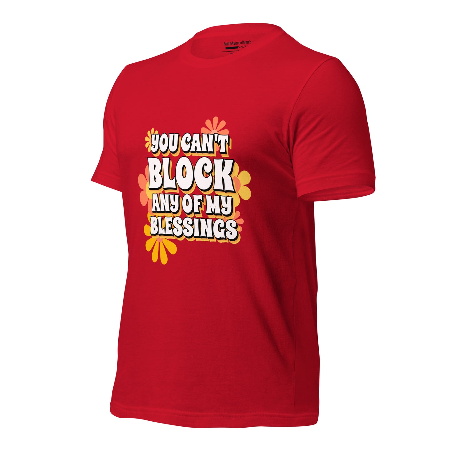 Can't Block My Blessing Christian T-shirt