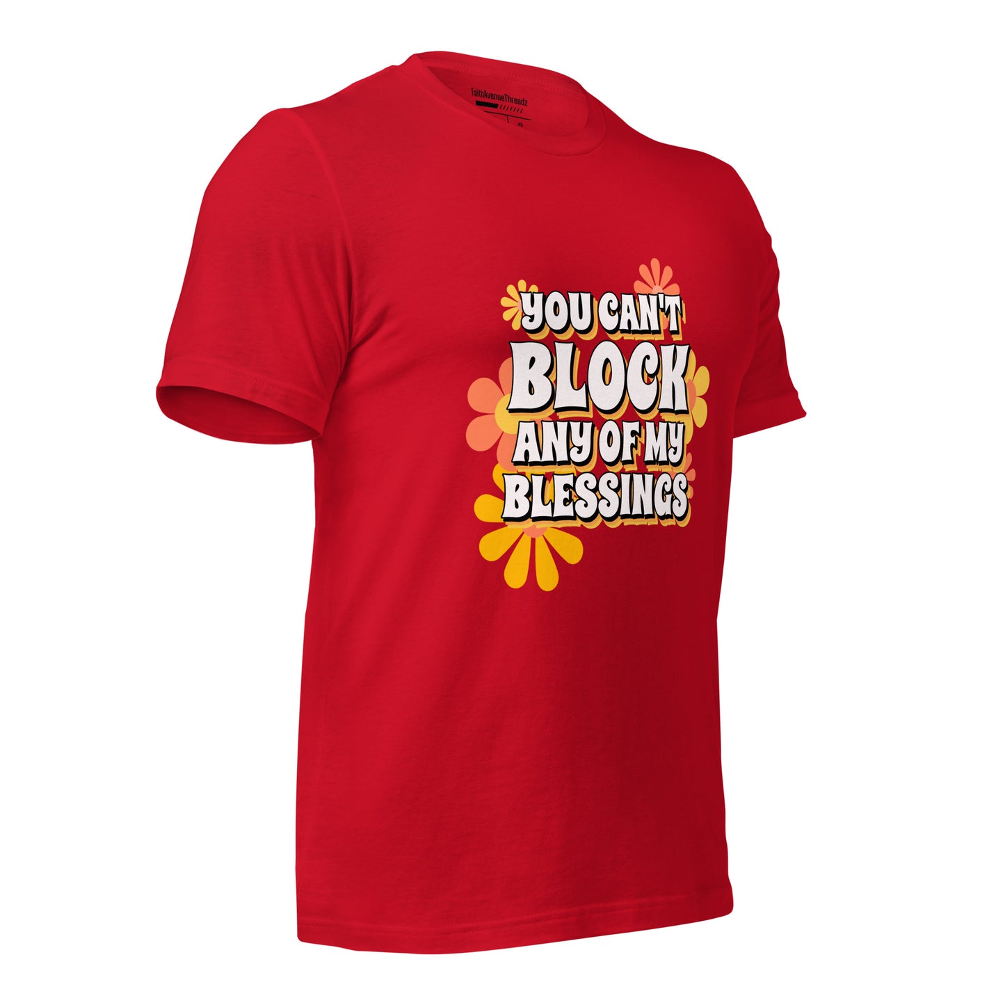 Can't Block My Blessing Christian T-shirt