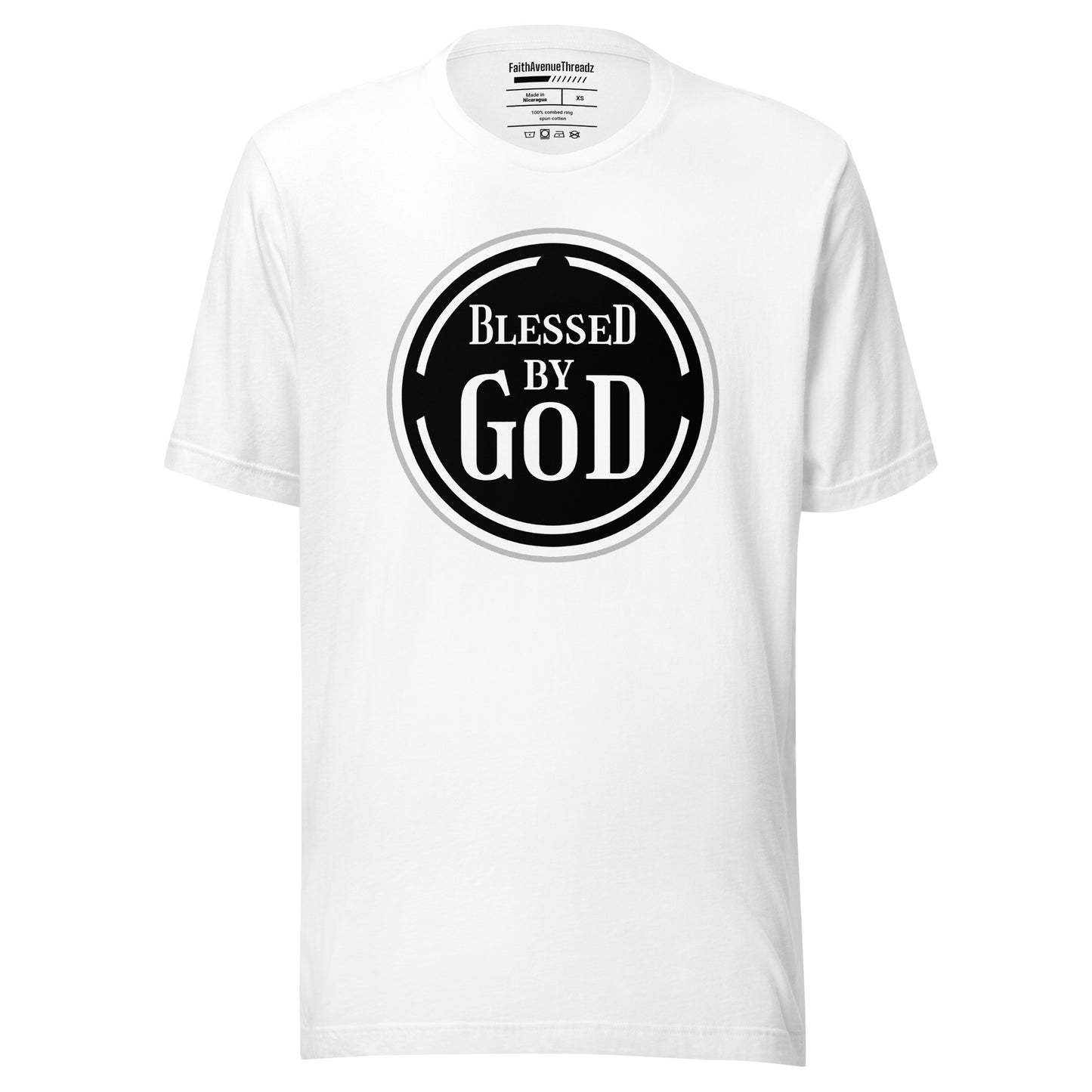 Blessed By God Christian T-shirt