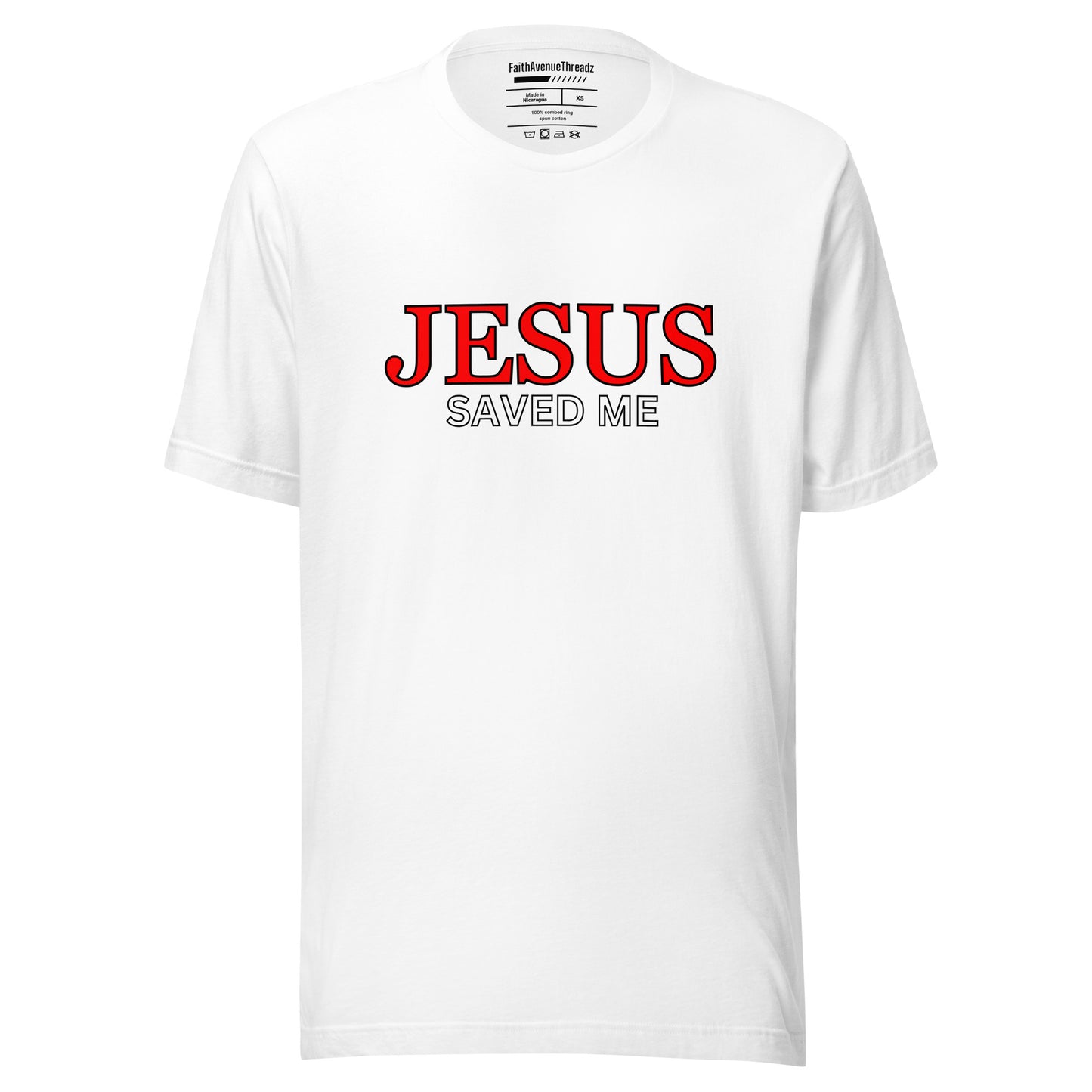 Jesus Saved Me Christian T-shirt