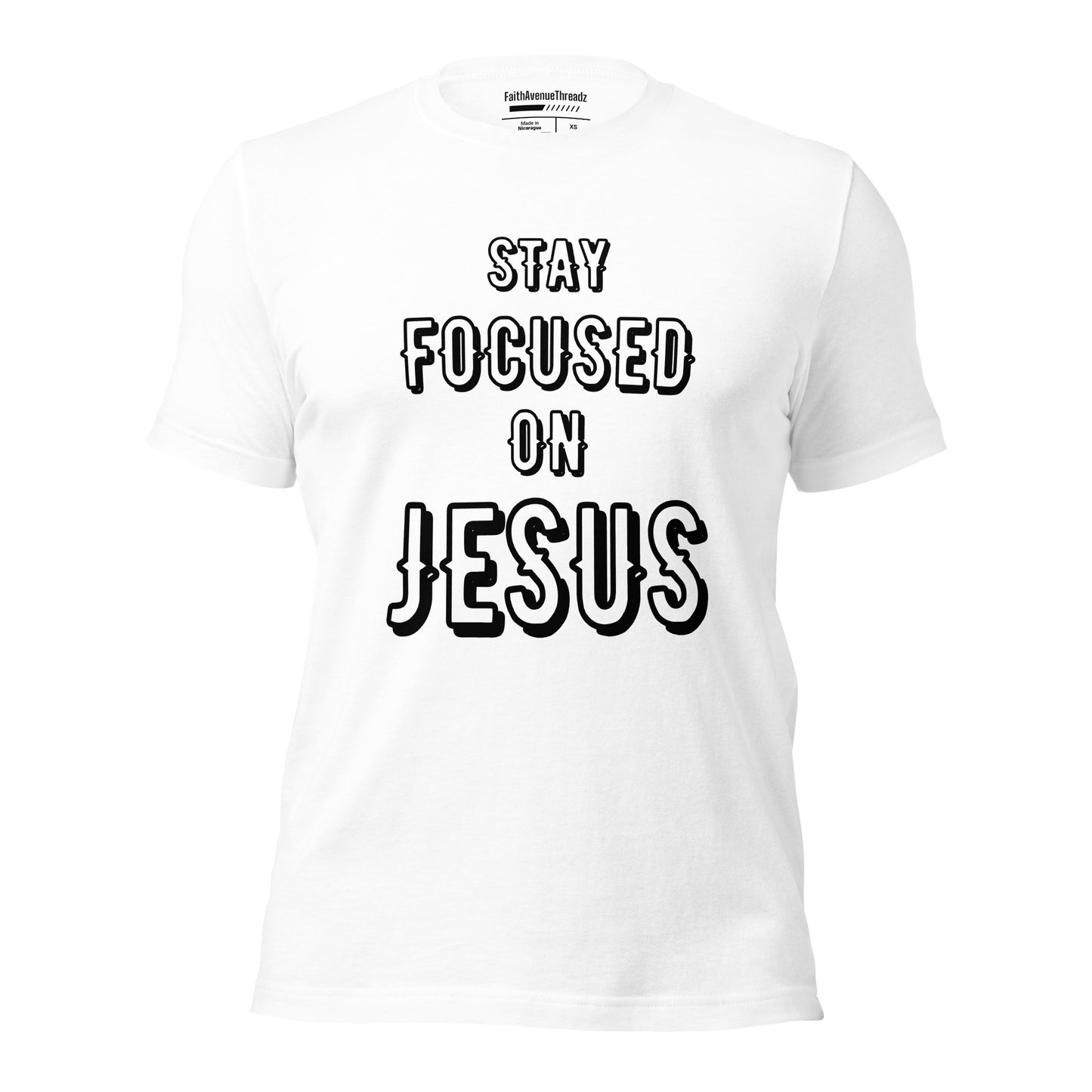 Stay Focus On Jesus Christian T-shirt
