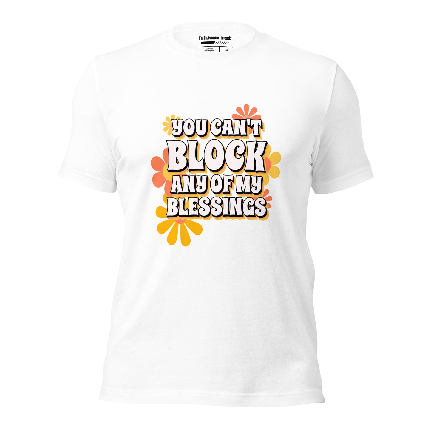 Can't Block My Blessing Christian T-shirt