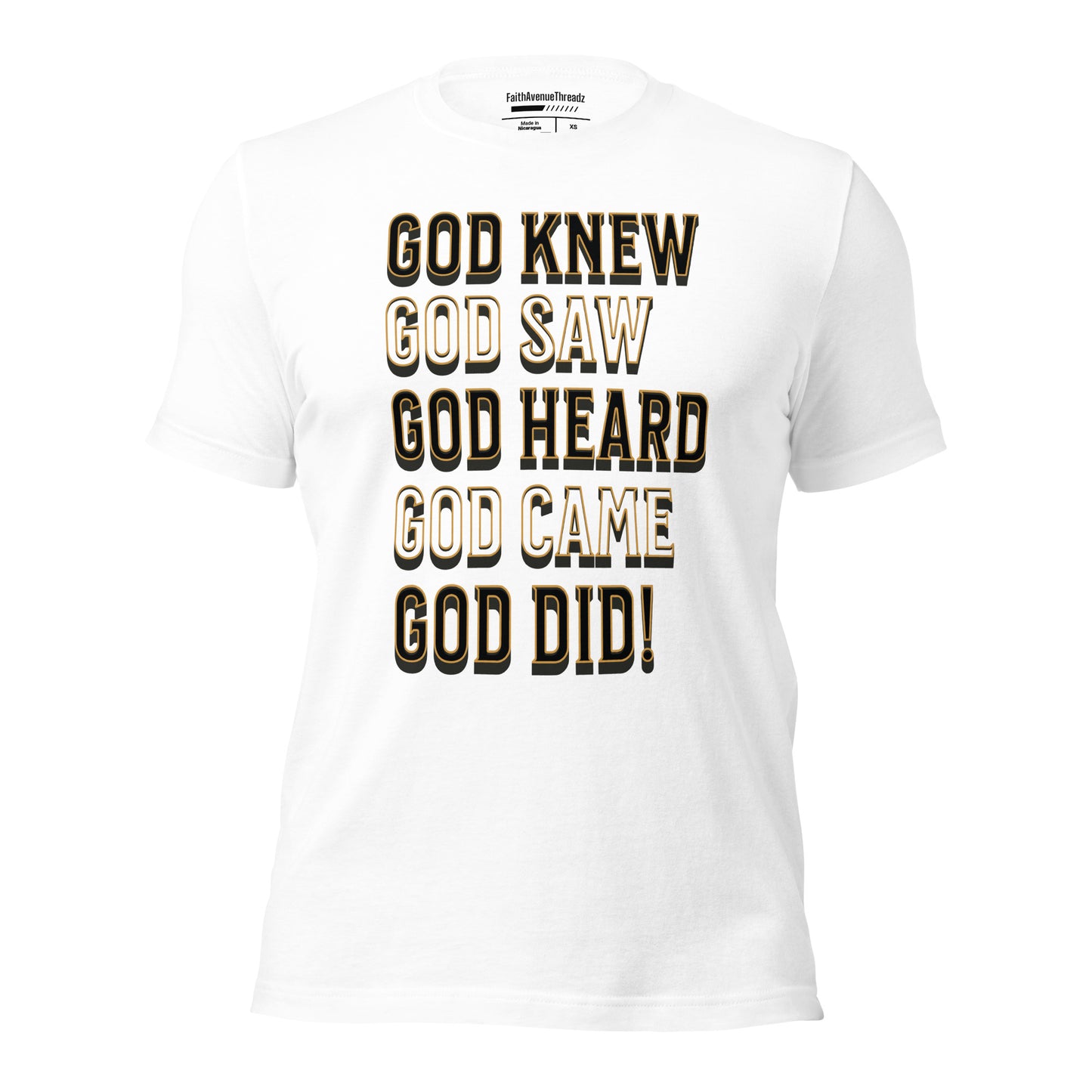 God Did Christian T-shirt